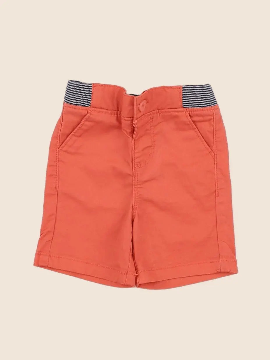 Tape à l'oeil - short orange - 9 mois