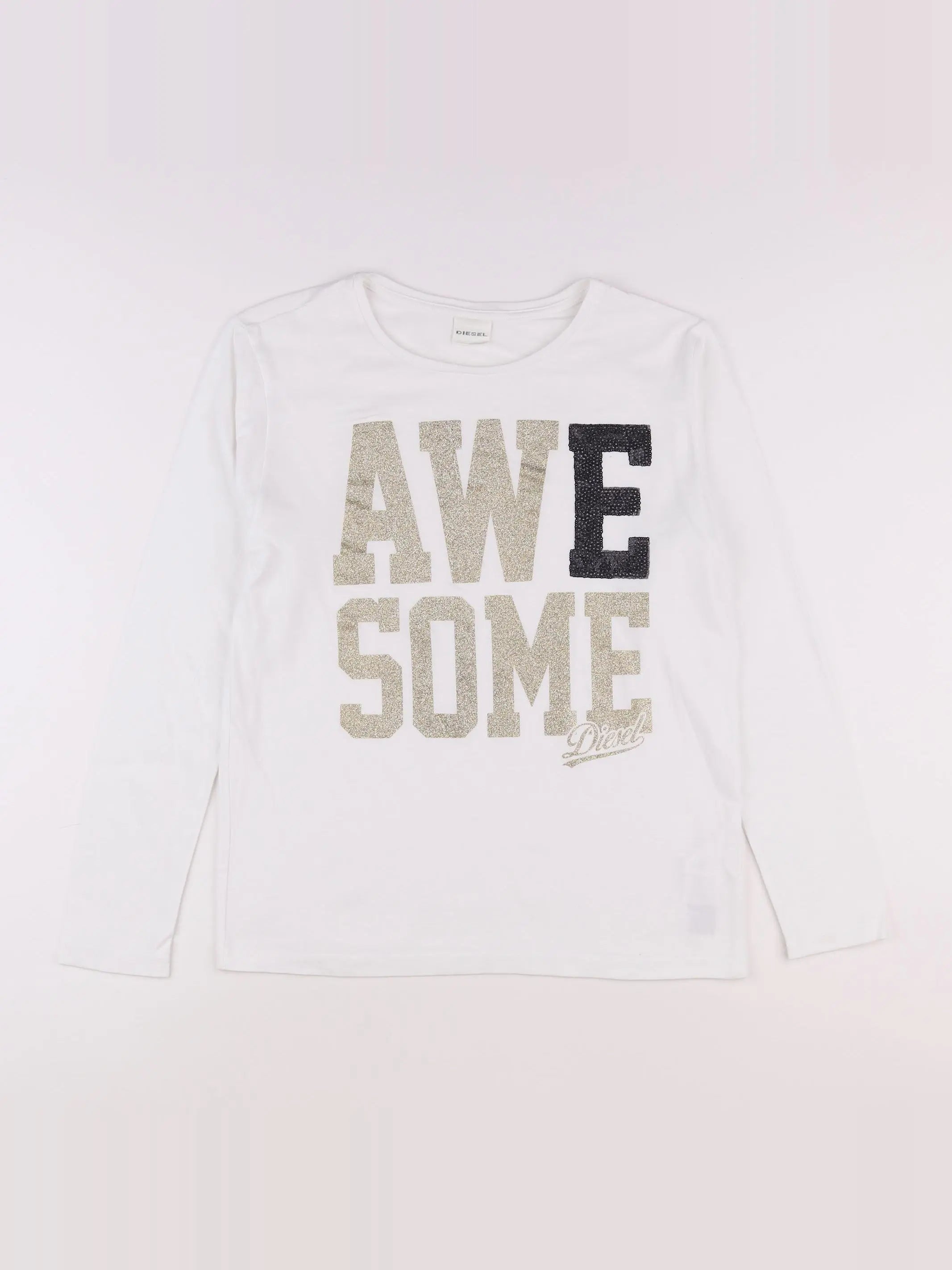 Diesel - tee-shirt blanc - 14 ans
