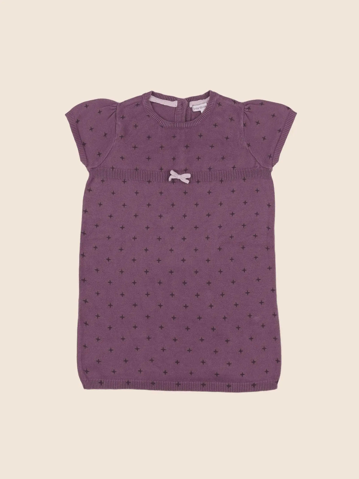 Vertbaudet - robe violet - 2 ans