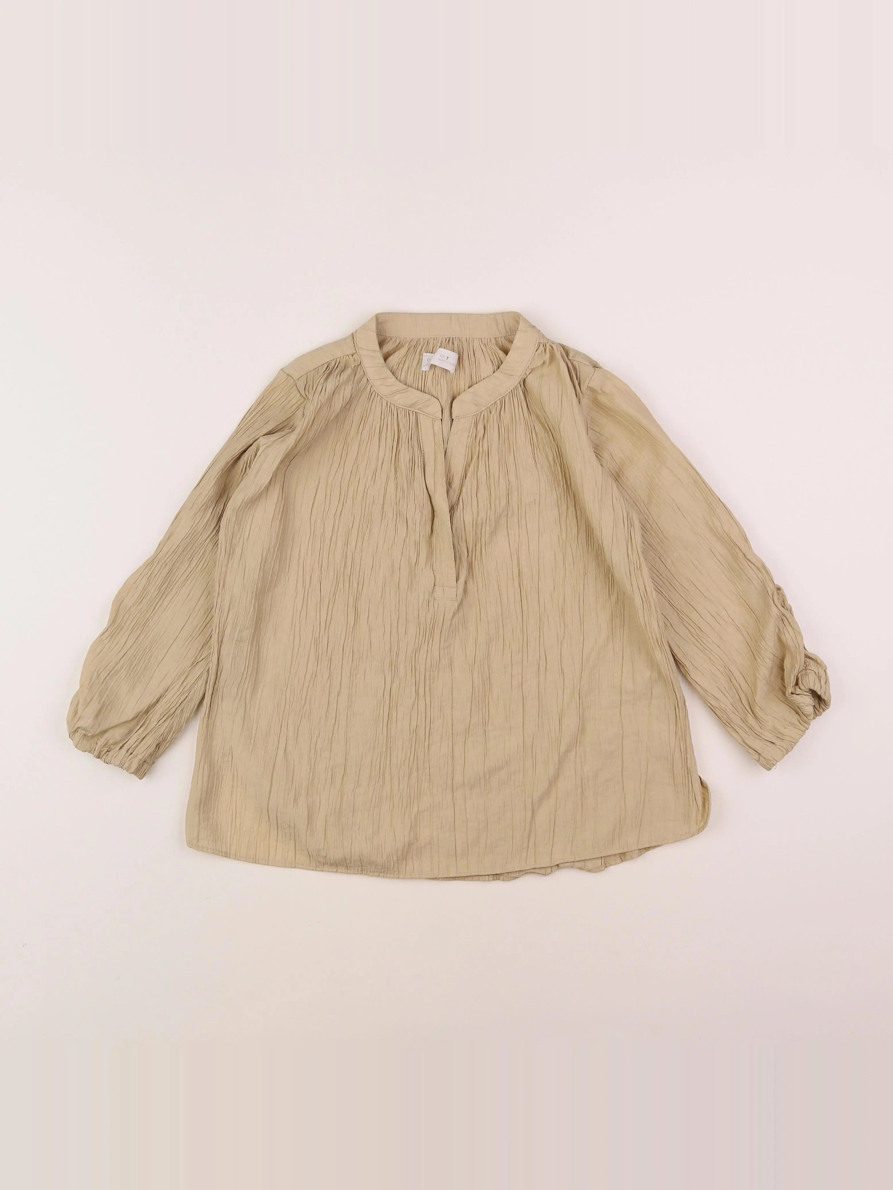 Zara - blouse or - 7 ans