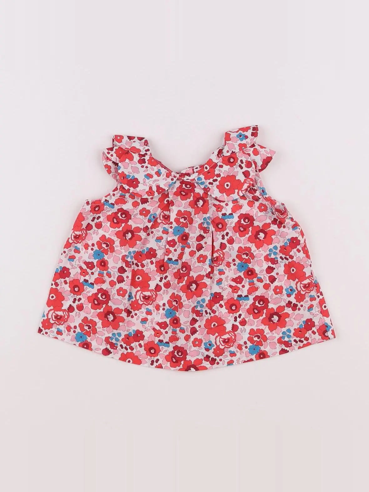 Jacadi - blouse liberty multicolore - 6 mois