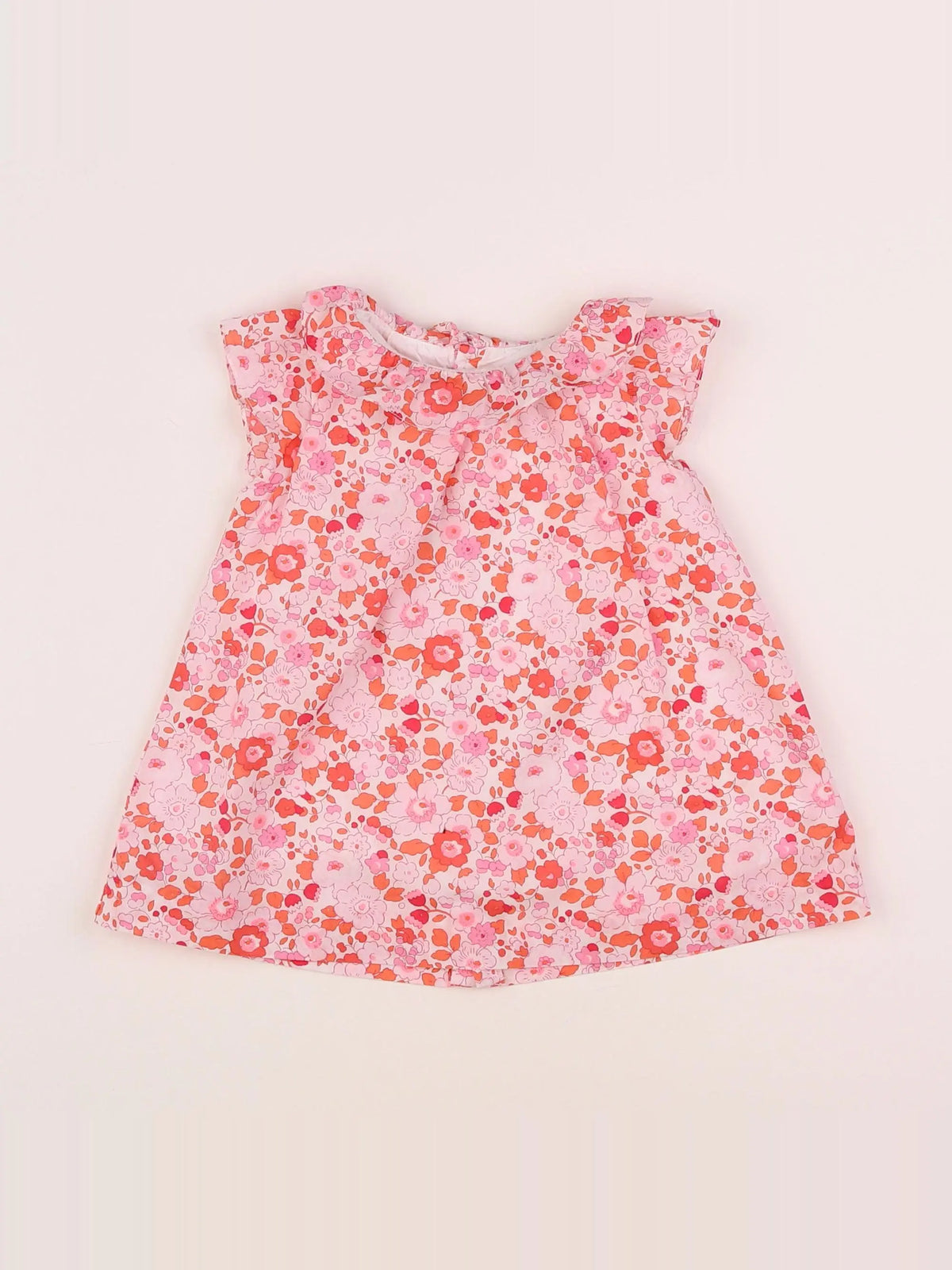 Jacadi - robe liberty multicolore - 6 mois