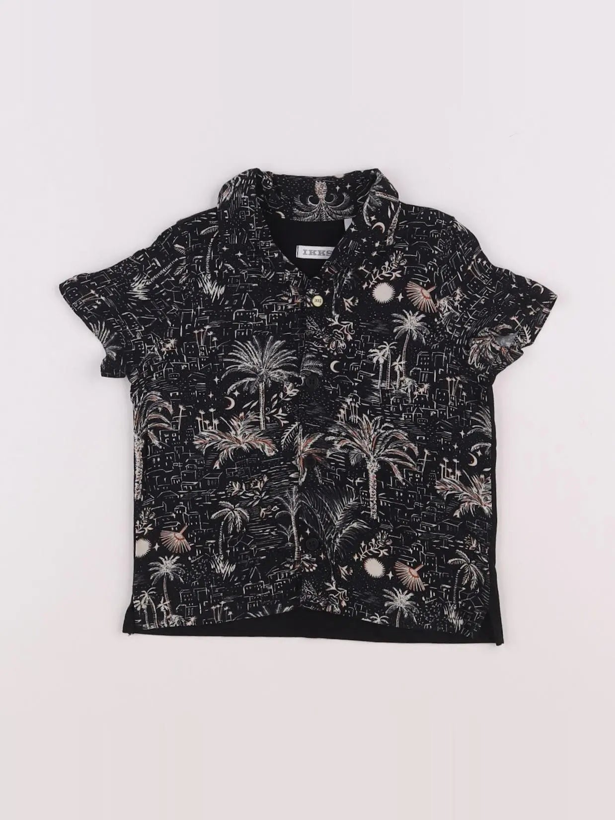 IKKS - chemise noir - 12 mois