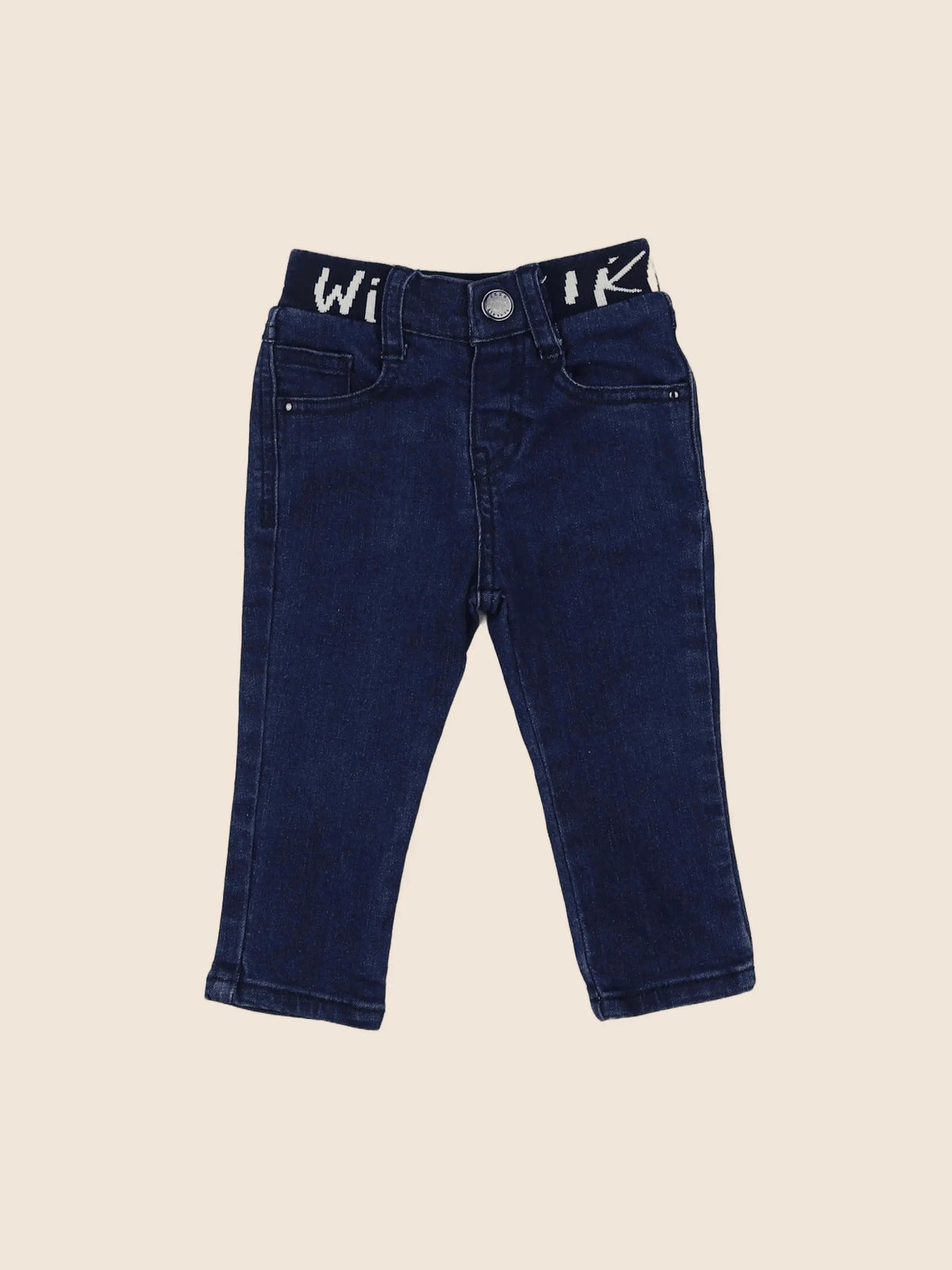 IKKS - pantalon bleu - 12 mois