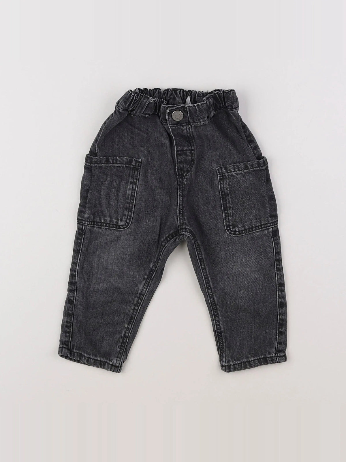 H&M - jean gris - 12 mois