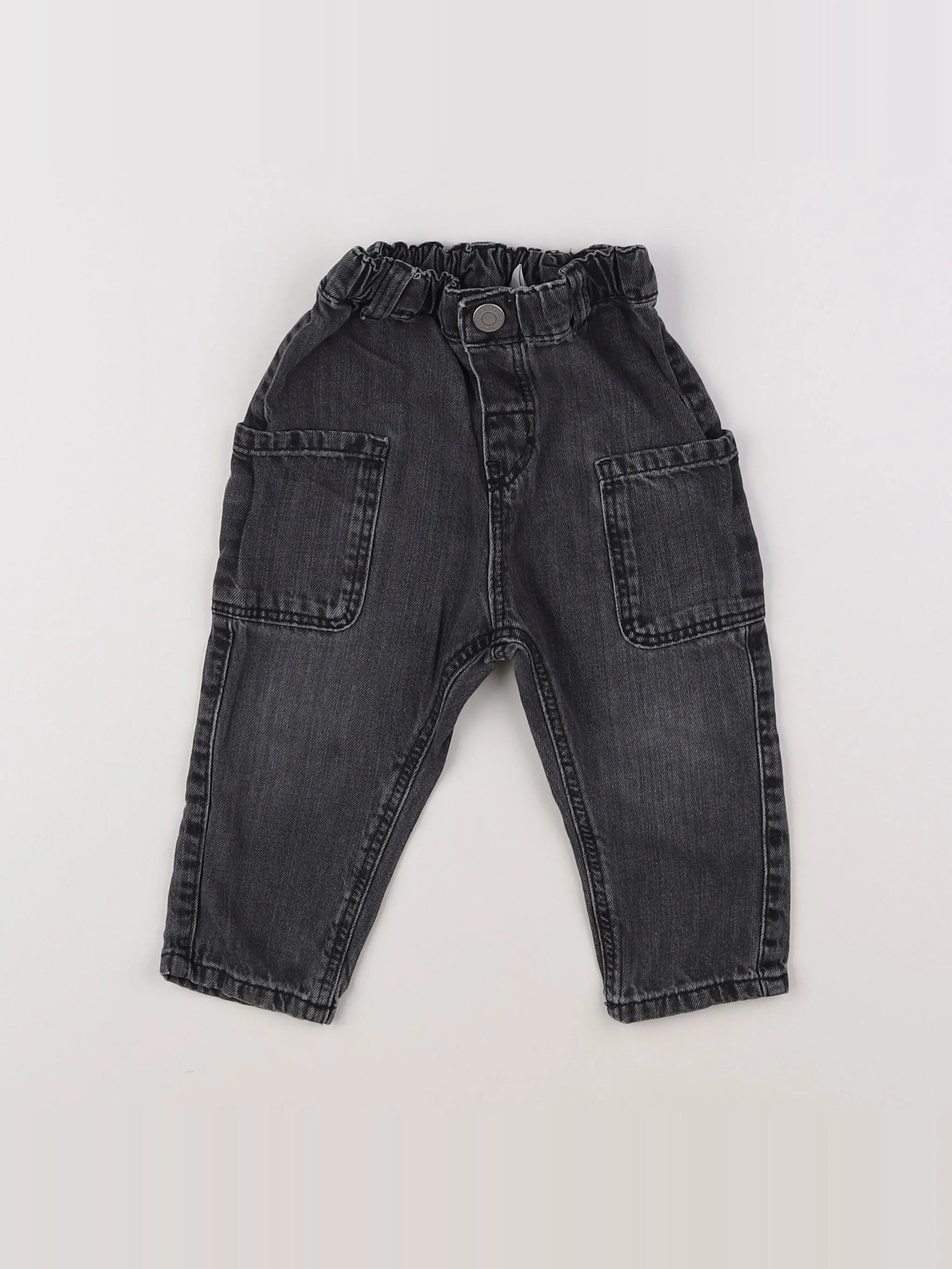 H&M - jean gris - 12 mois