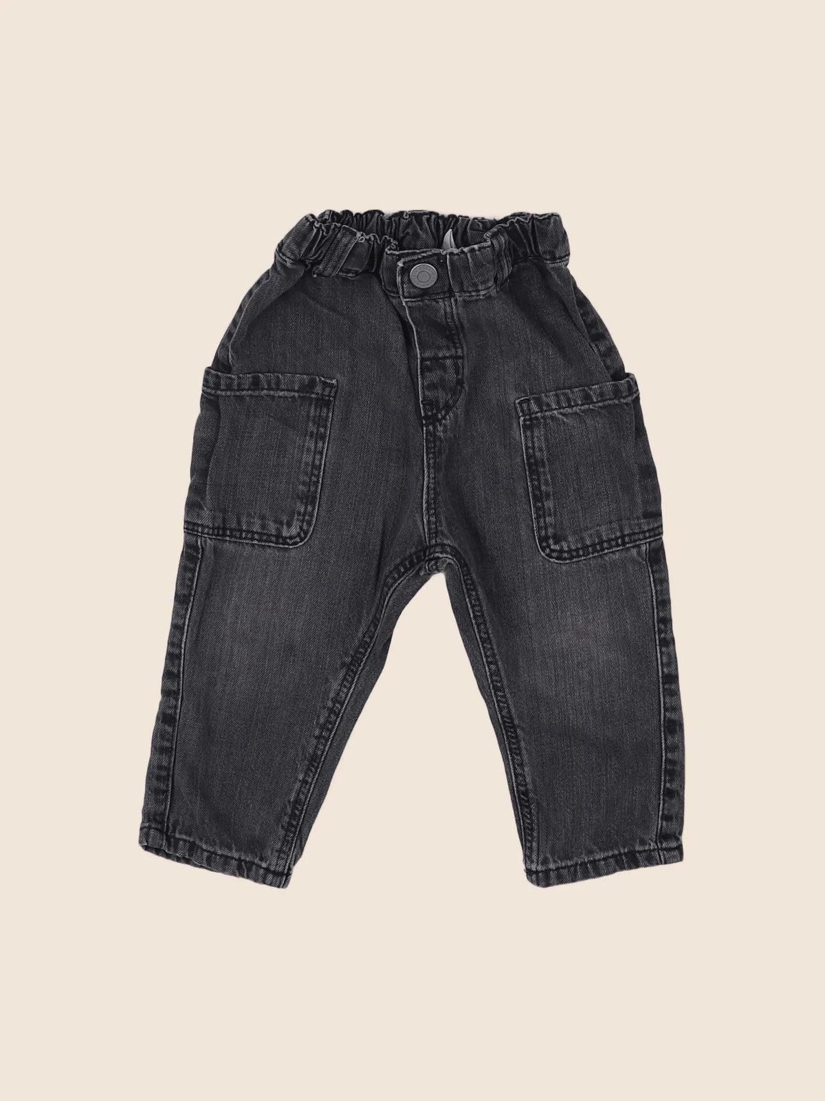 H&M - jean gris - 12 mois