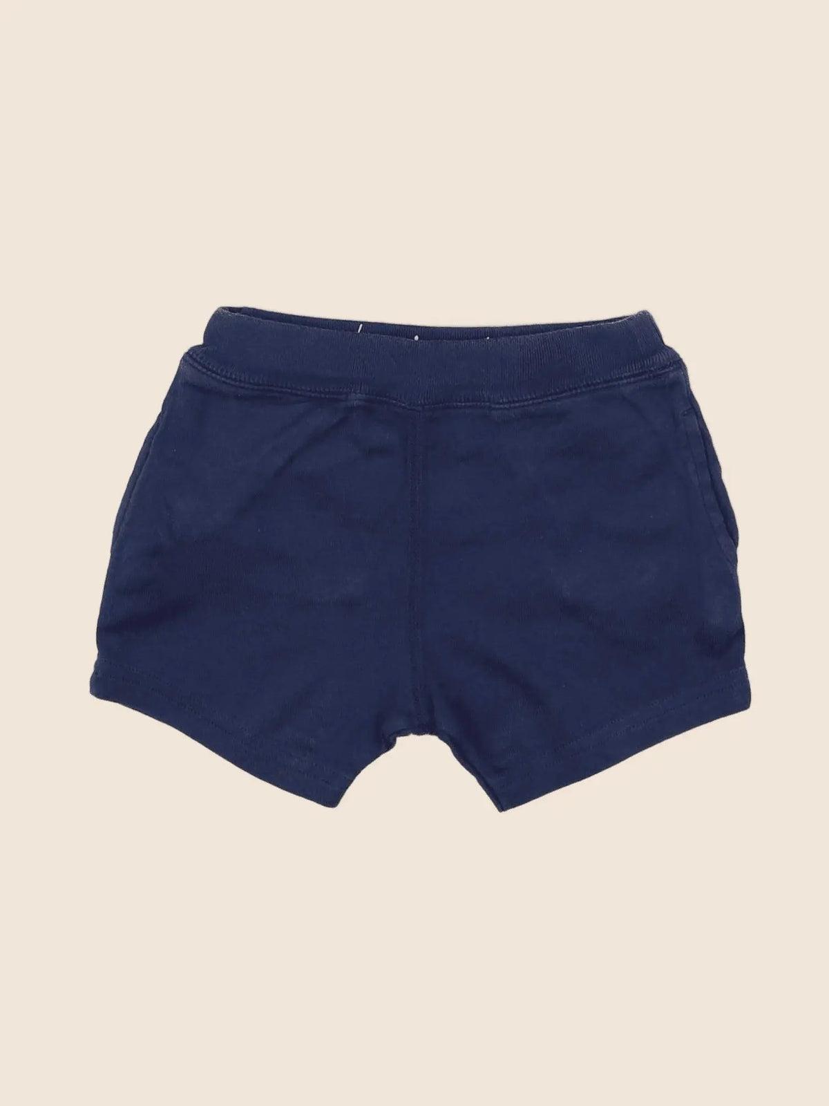 Petit Bateau - short bleu - 6 mois