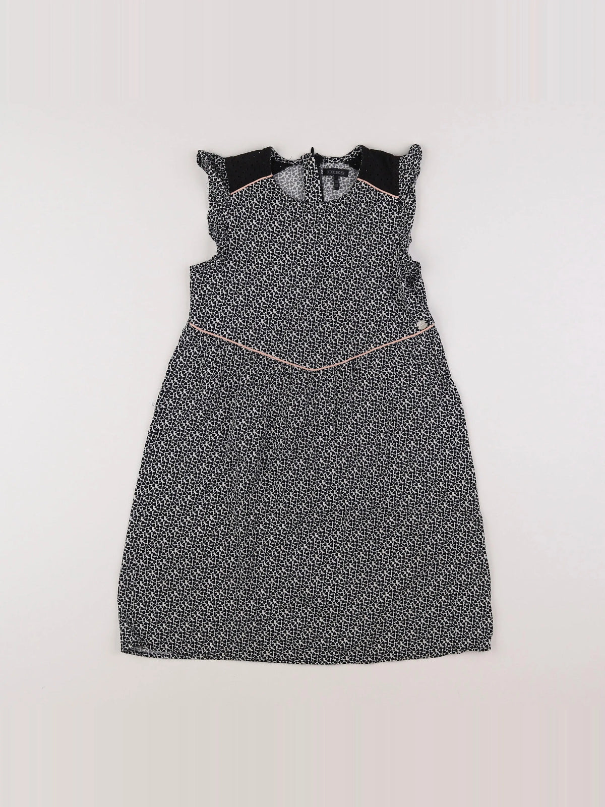 IKKS - robe noir - 10 ans
