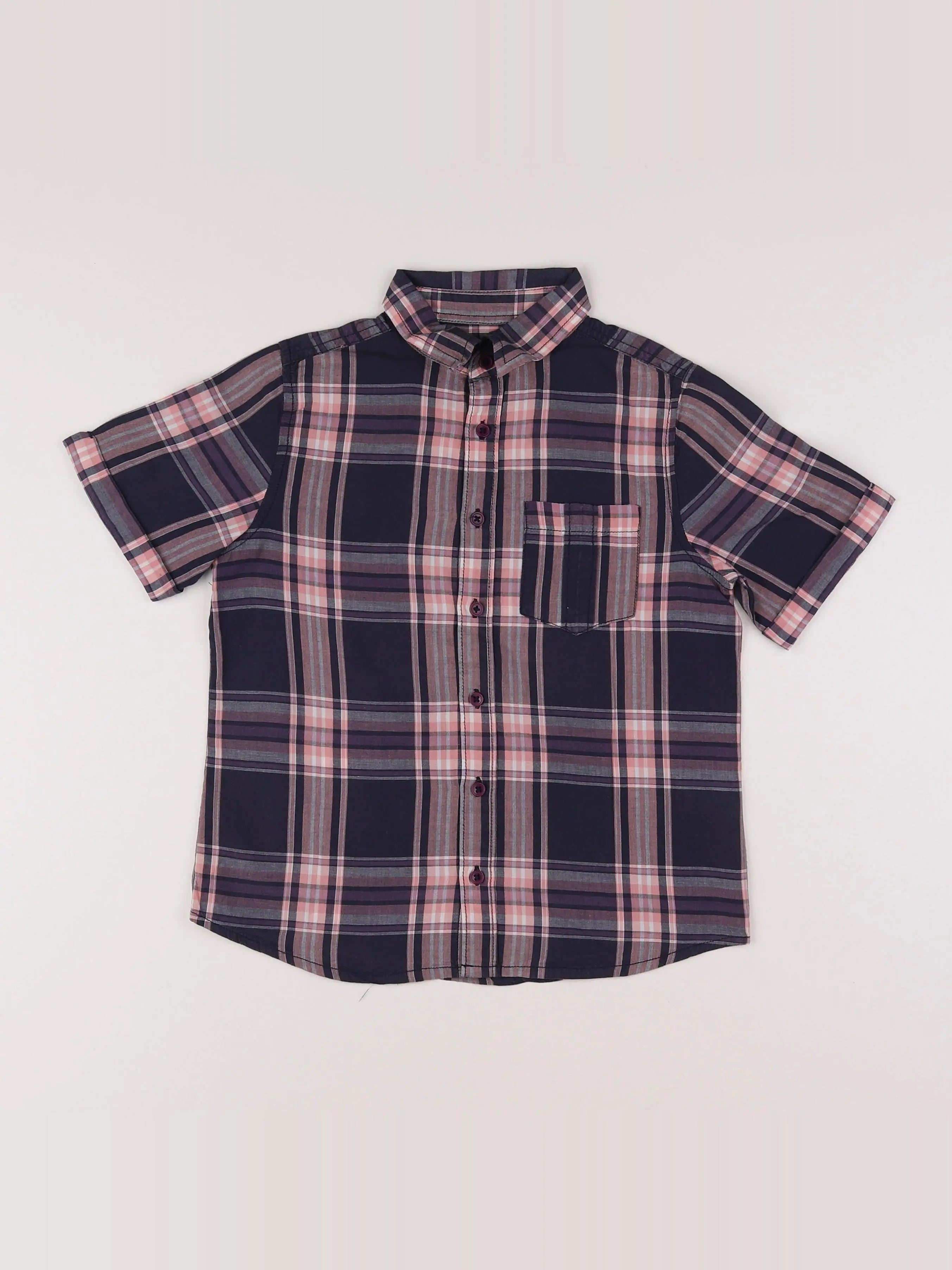 IKKS - chemise rose - 8 ans
