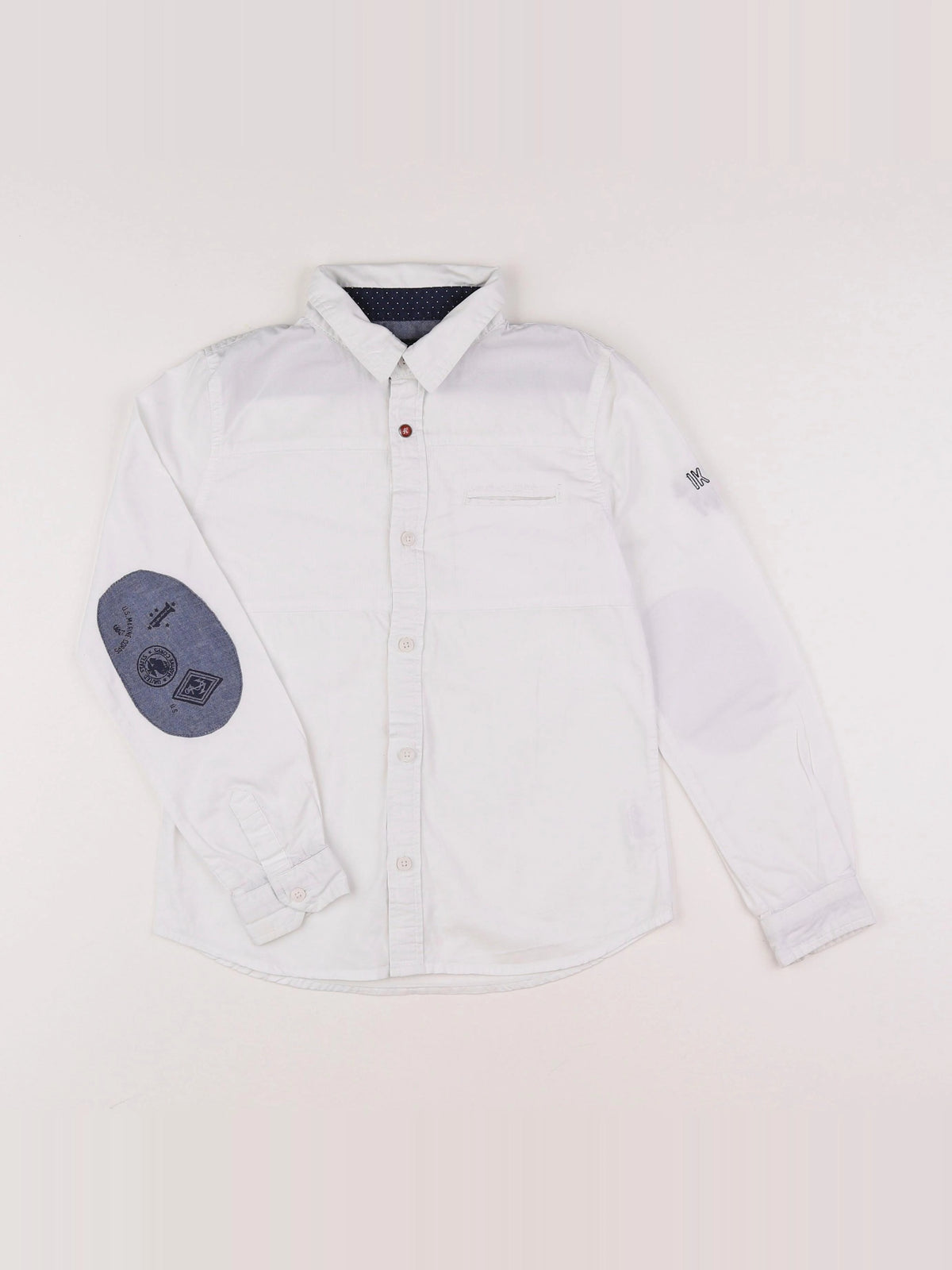 IKKS - chemise blanc - 8 ans