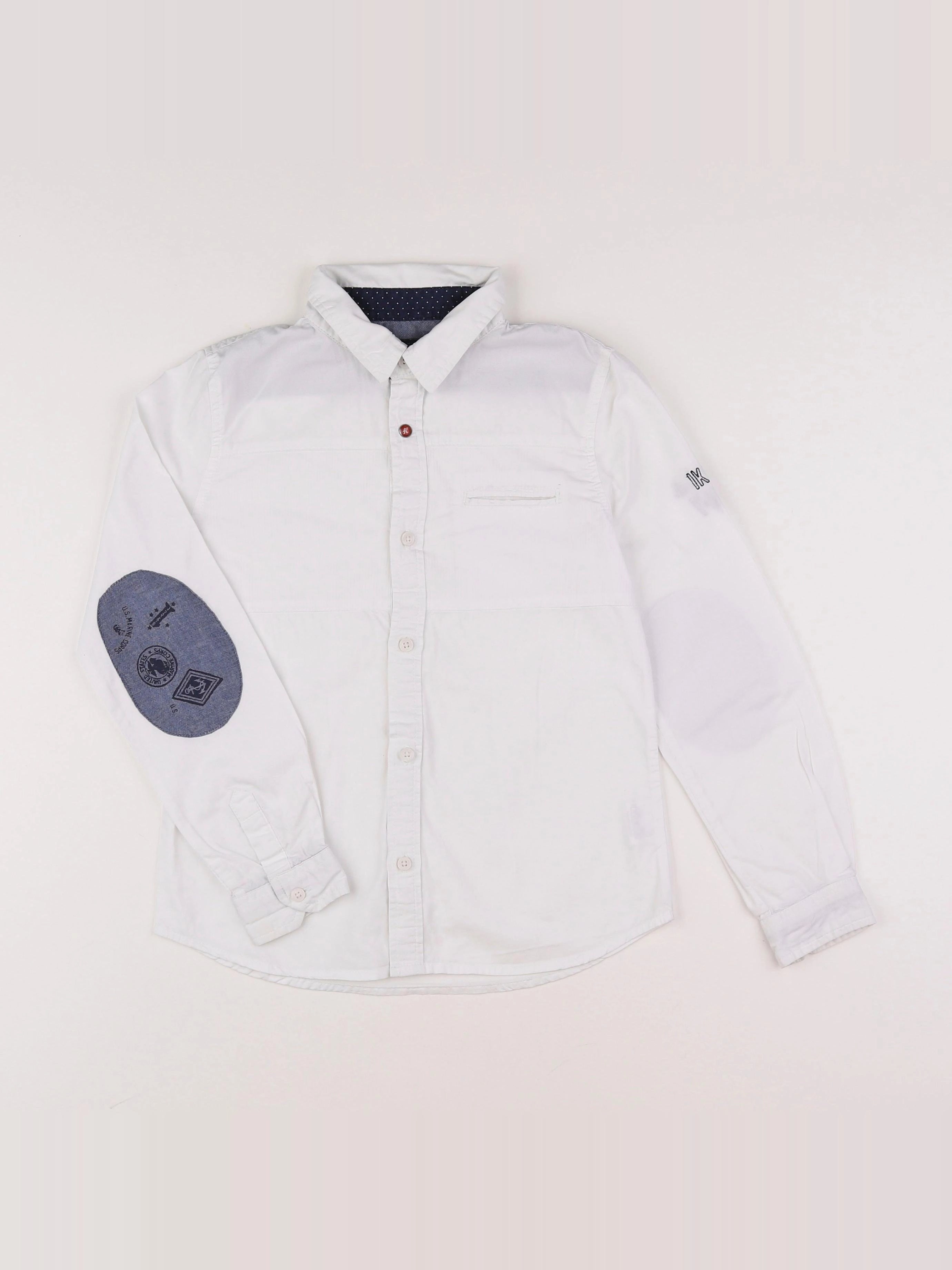 IKKS - chemise blanc - 8 ans