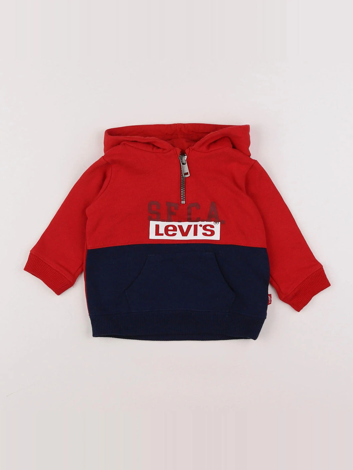 Levi's - sweat rouge - 6 mois