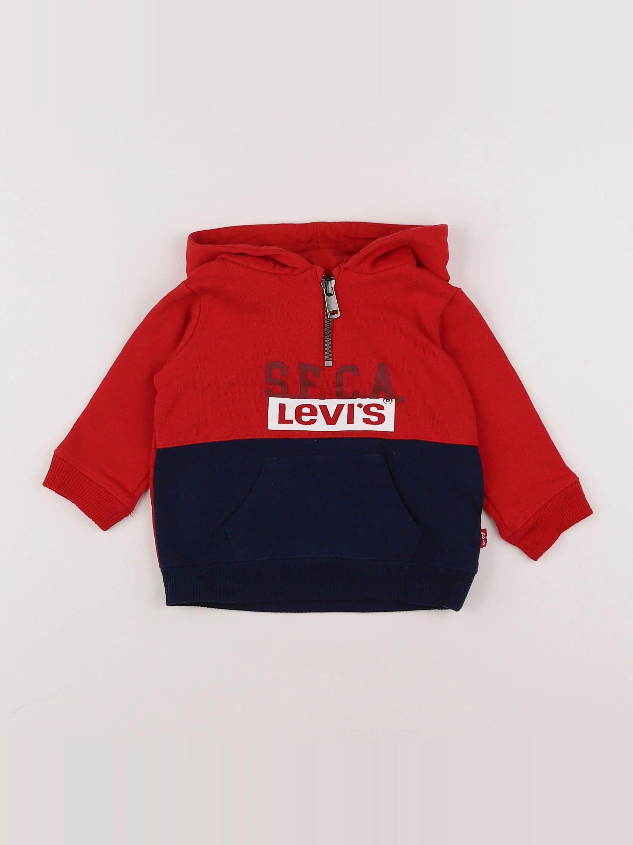 Levi's - sweat rouge - 6 mois