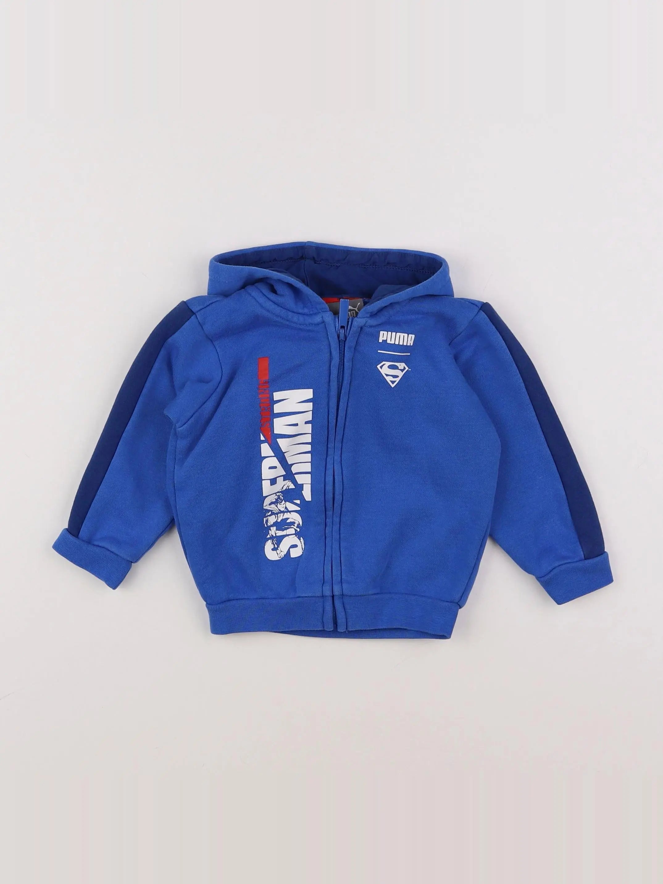 Puma - sweat bleu - 3/6 mois
