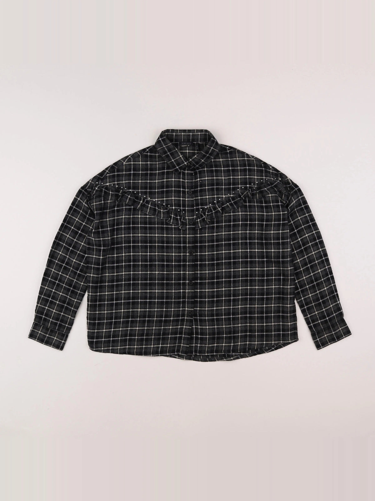 IKKS - chemise gris - 10 ans