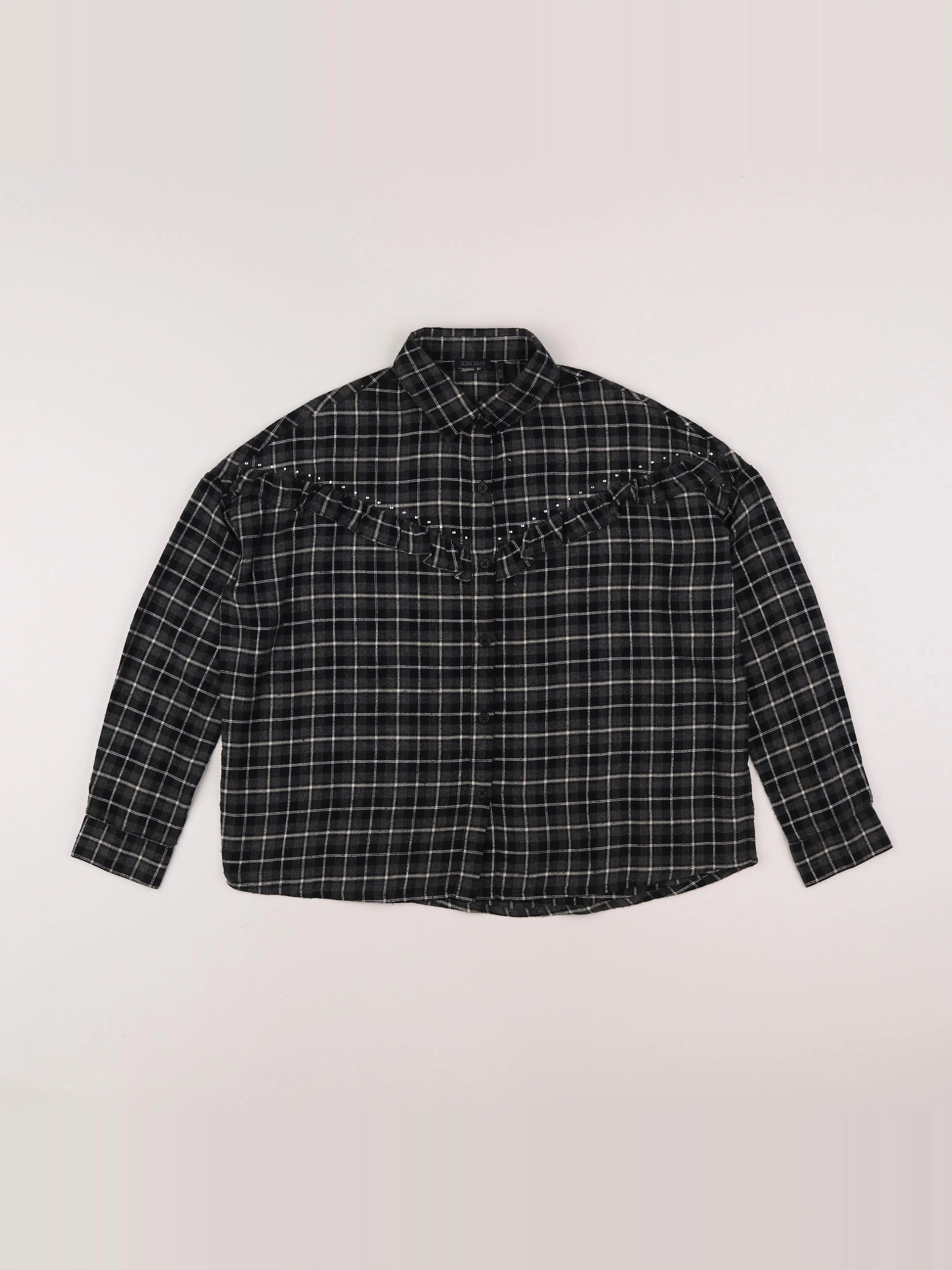 IKKS - chemise gris - 10 ans