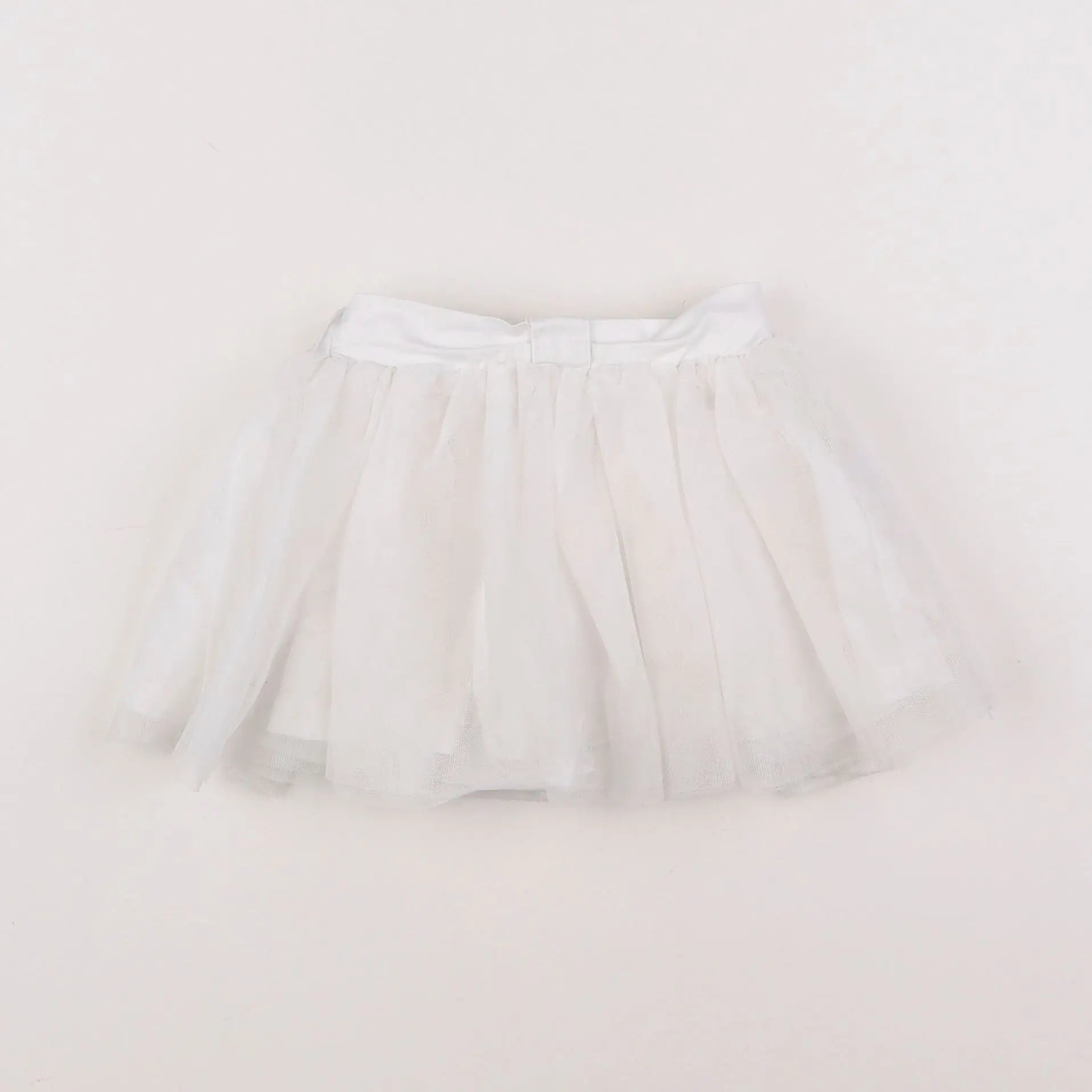Vertbaudet - jupe blanc - 12 mois