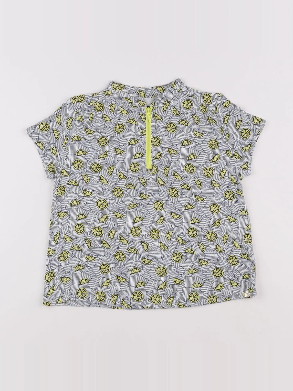 IKKS - blouse bleu, jaune - 6 ans