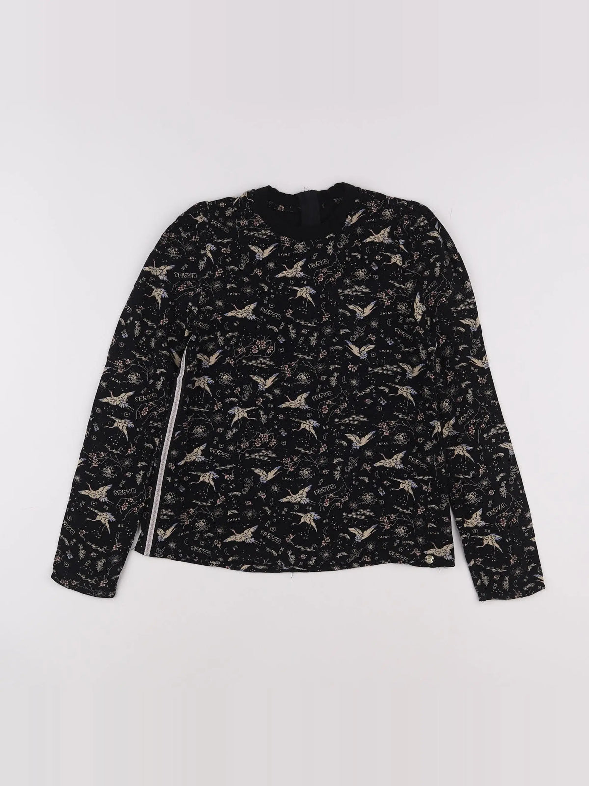 IKKS - blouse noir - 10 ans