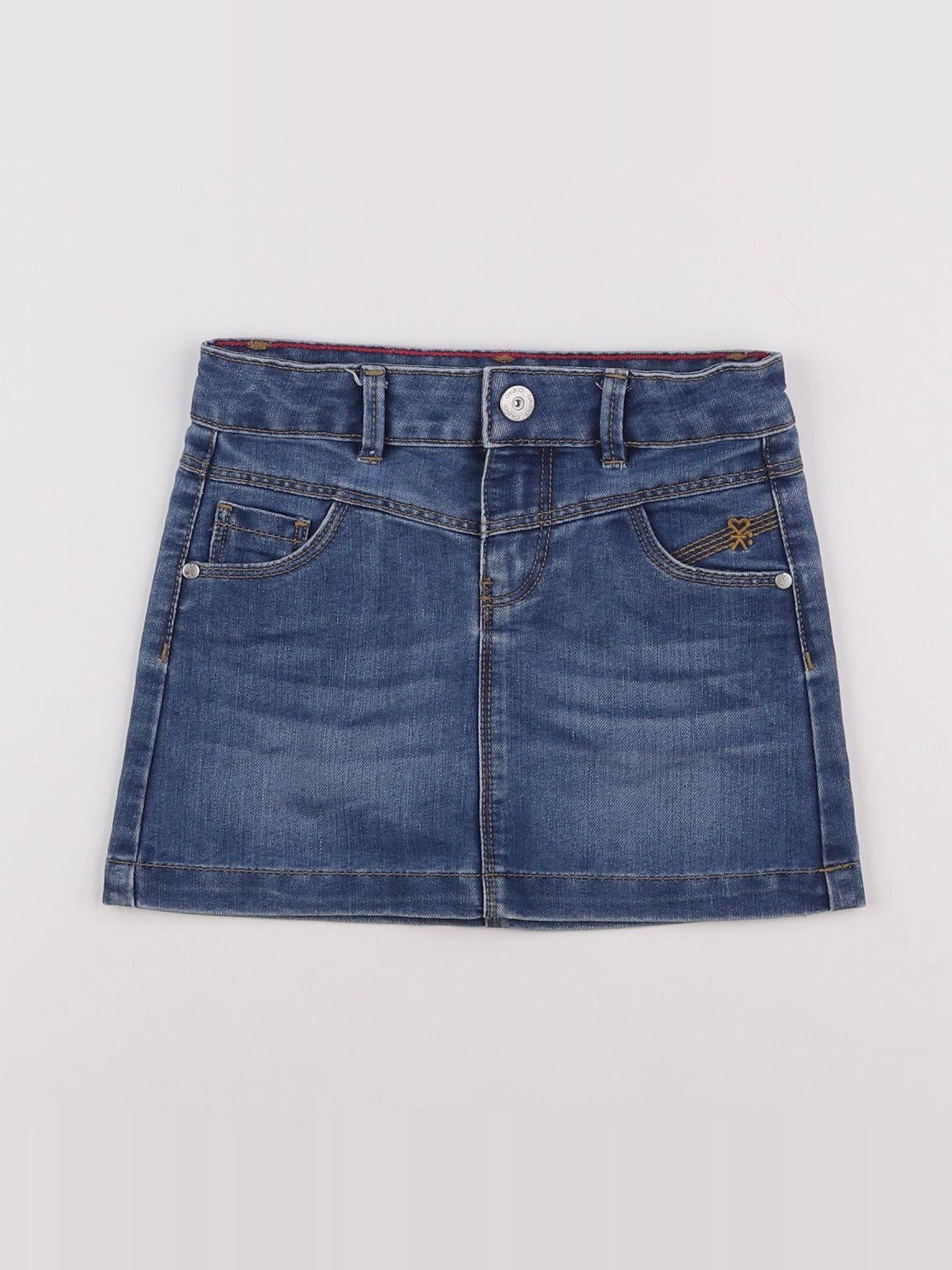 Okaidi - jupe bleu - 4 ans