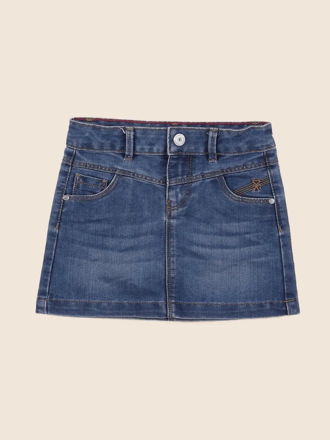 Okaidi - jupe bleu - 4 ans