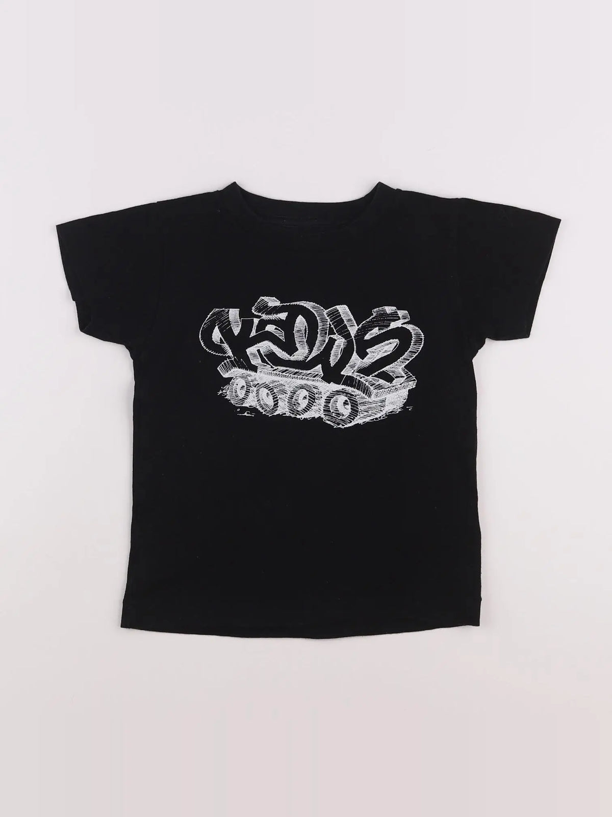 Uniqlo - tee-shirt noir - 3 ans