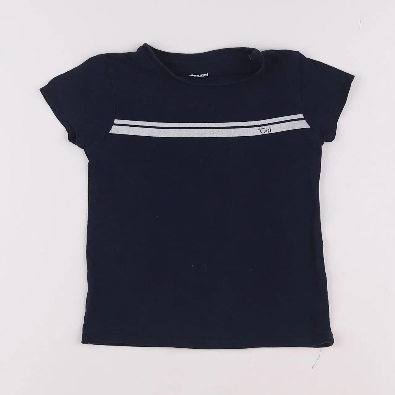 Vertbaudet - tee-shirt bleu - 4 ans