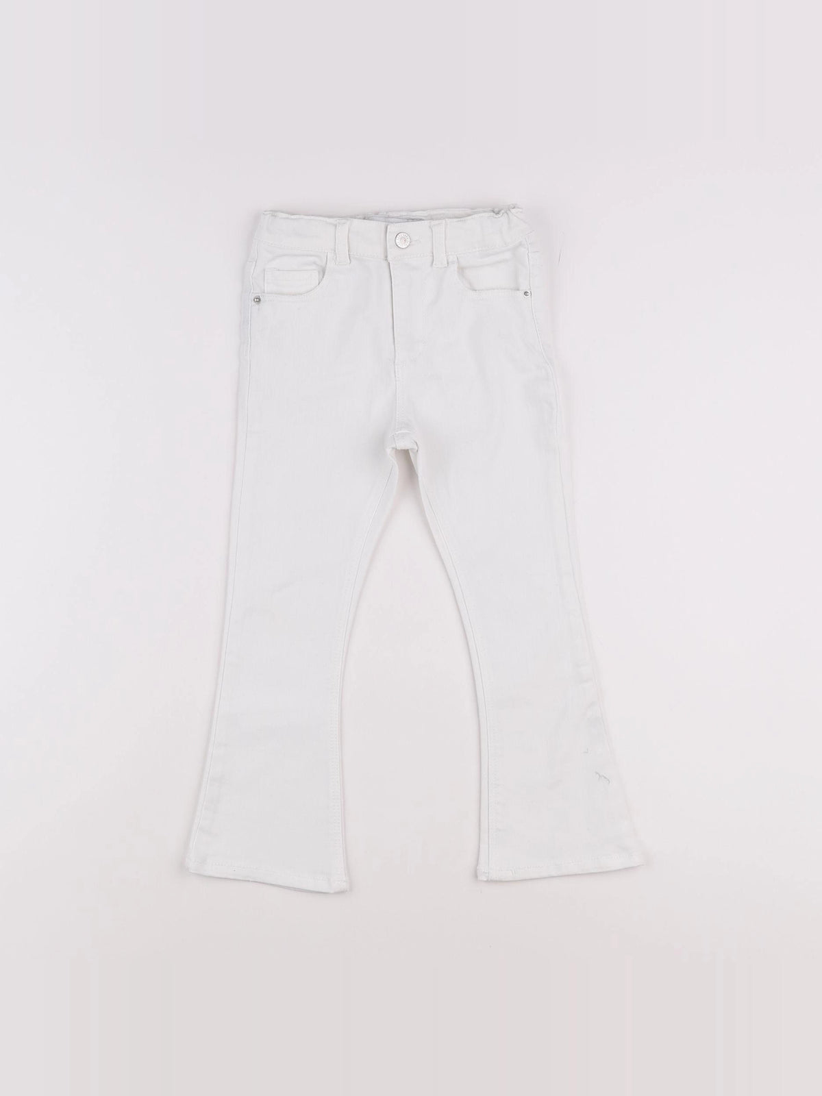 Zara - jean blanc - 4/5 ans