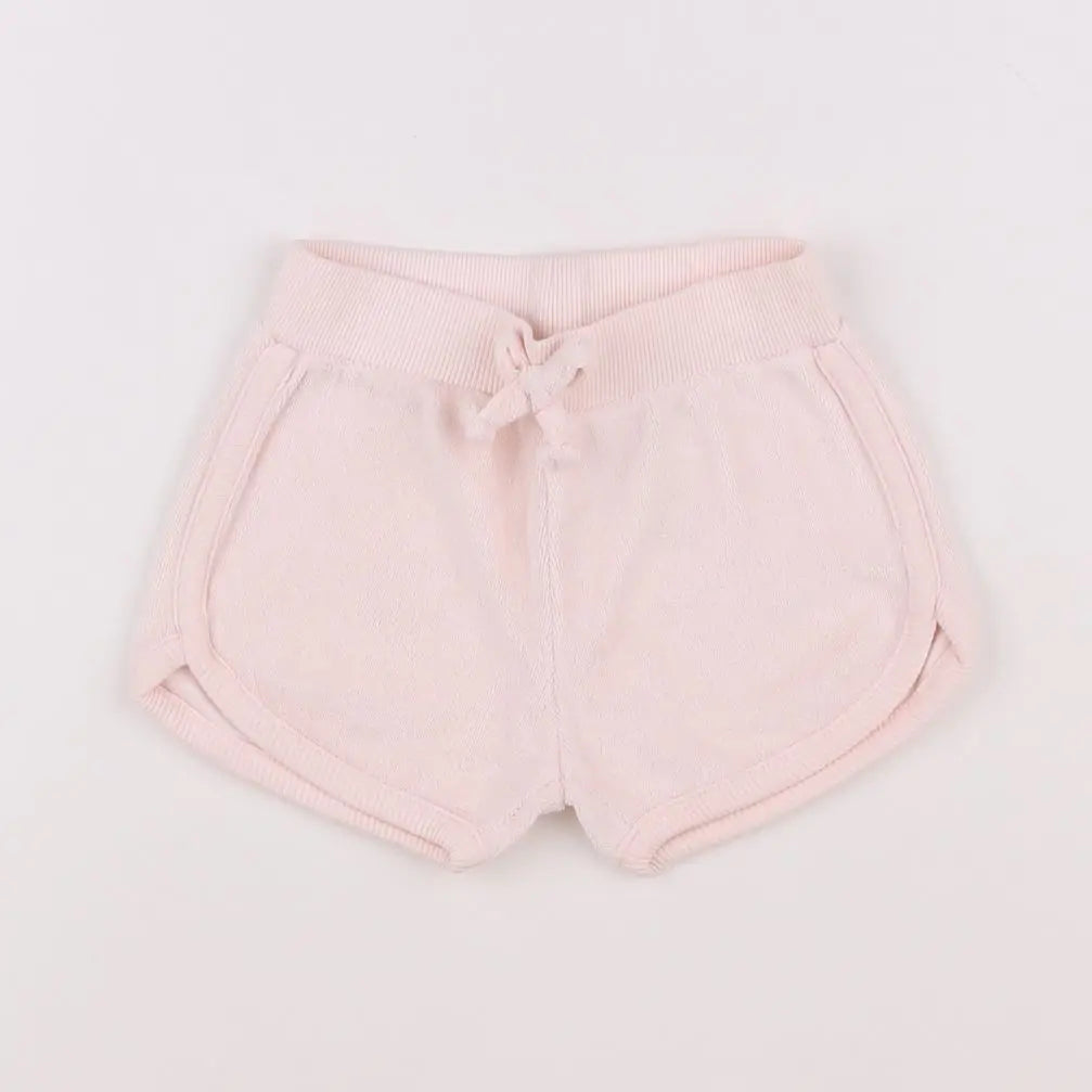 Vertbaudet - short rose - 12 mois