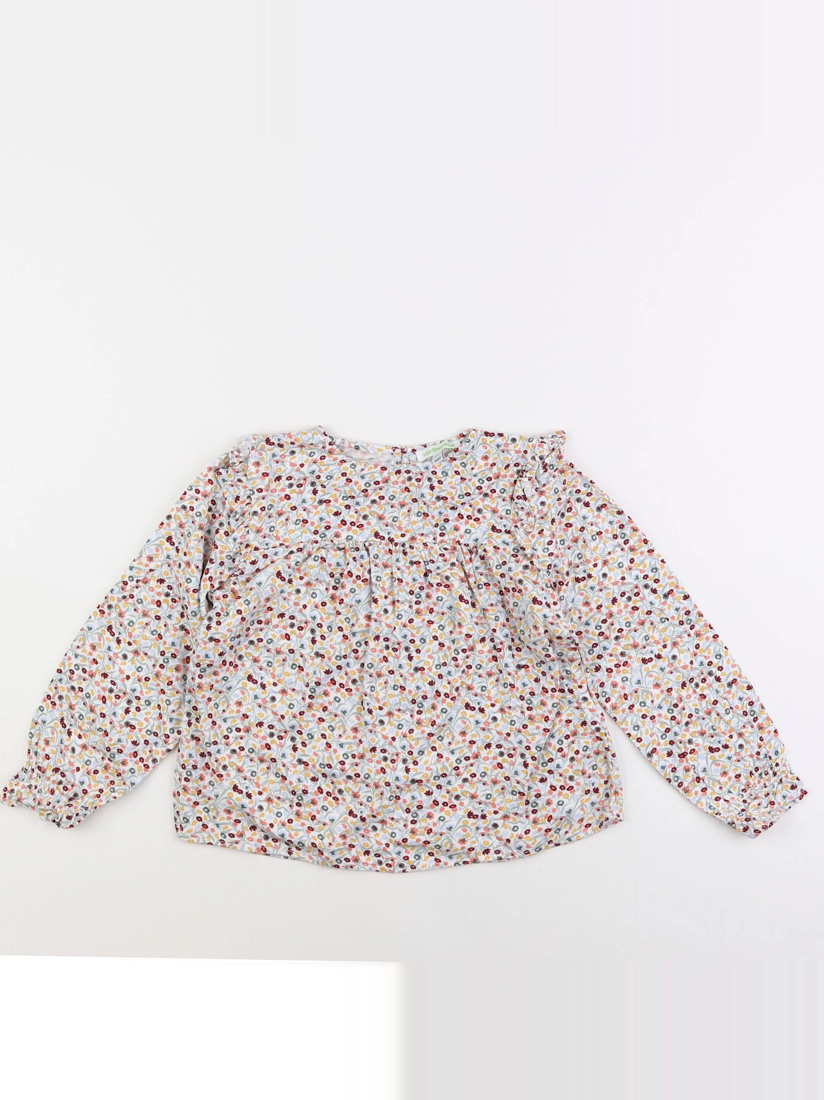 Vertbaudet - blouse multicolore - 6 ans