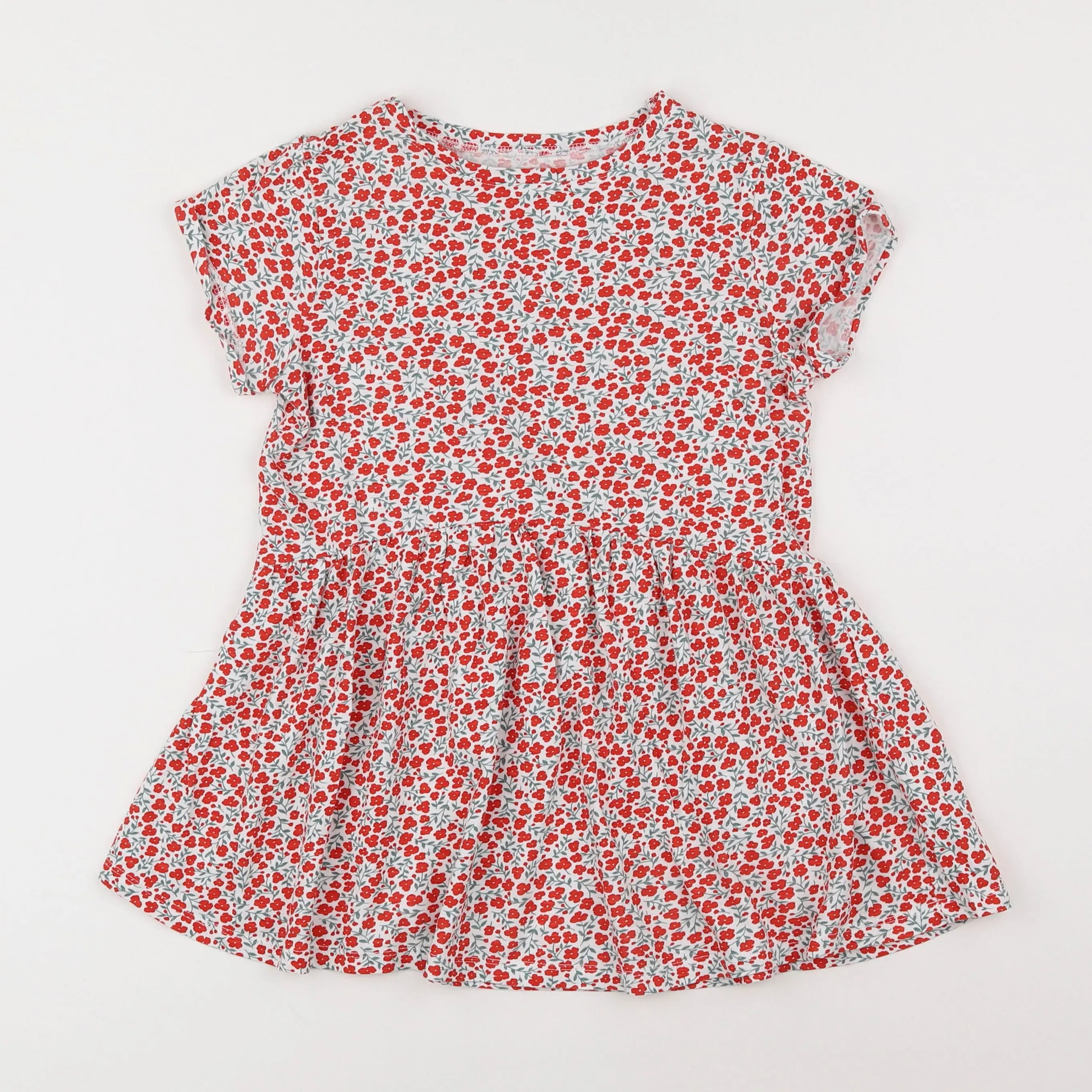 Vertbaudet - robe multicolore - 8 ans