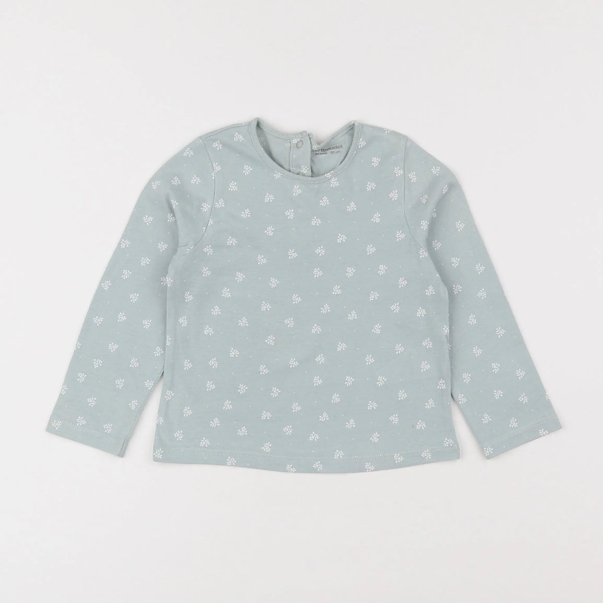Vertbaudet - tee-shirt bleu - 2 ans