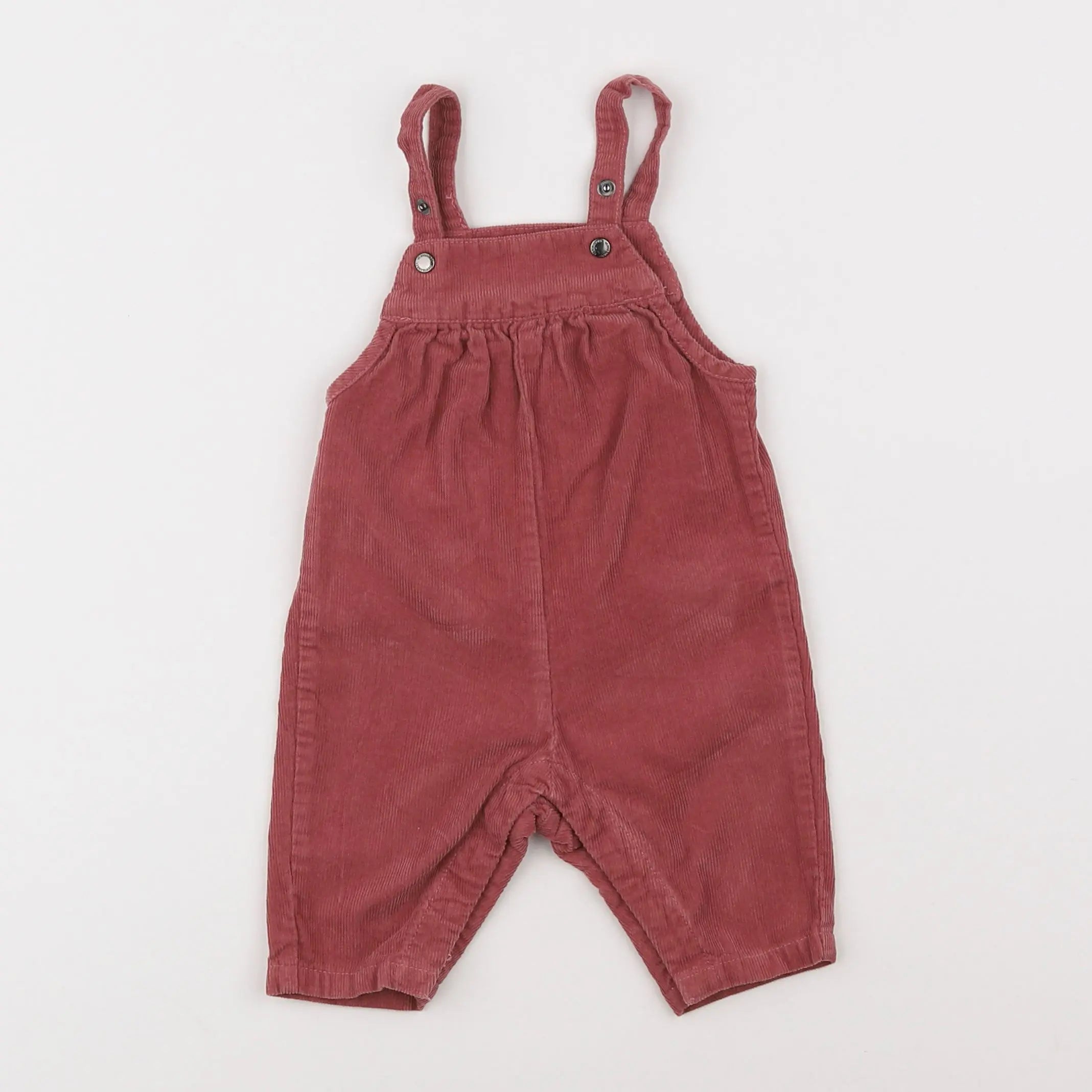 Vertbaudet - salopette rose - 3 mois