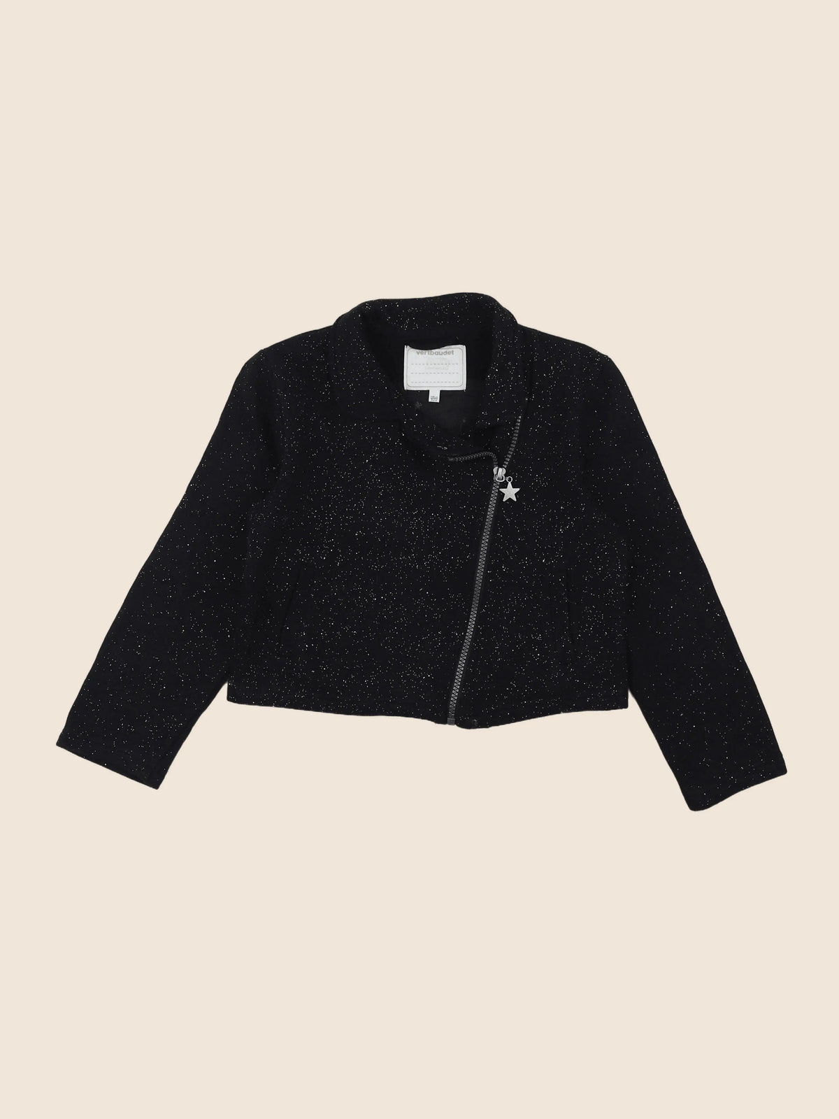 Vertbaudet - veste noir - 8 ans