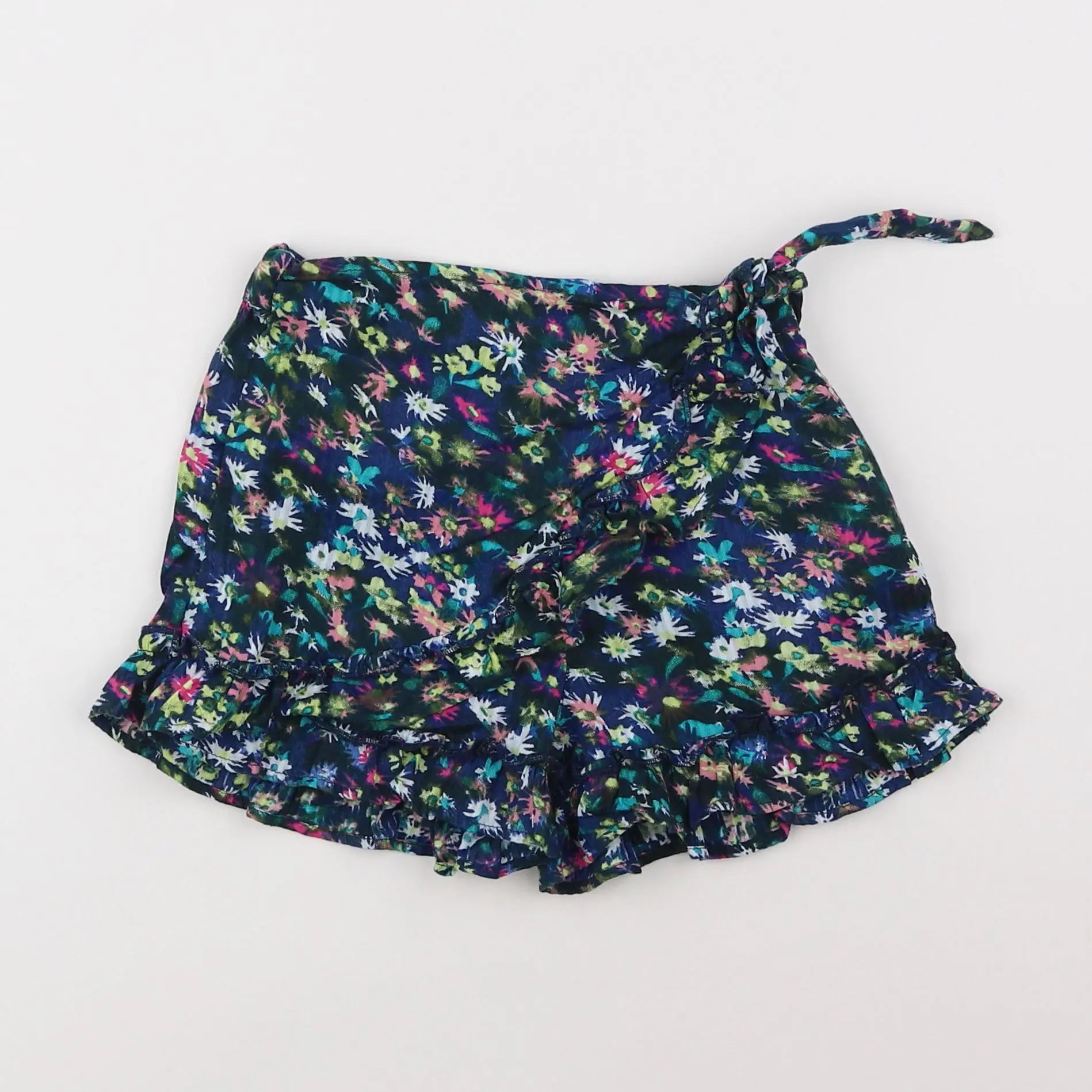 Vertbaudet - jupe short multicolore - 2 ans