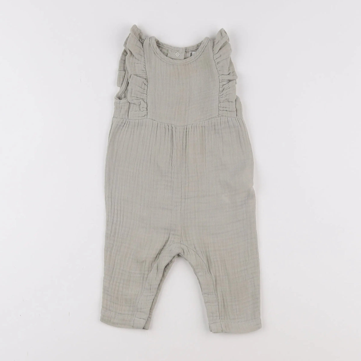 Vertbaudet - combinaison vert - 6 mois