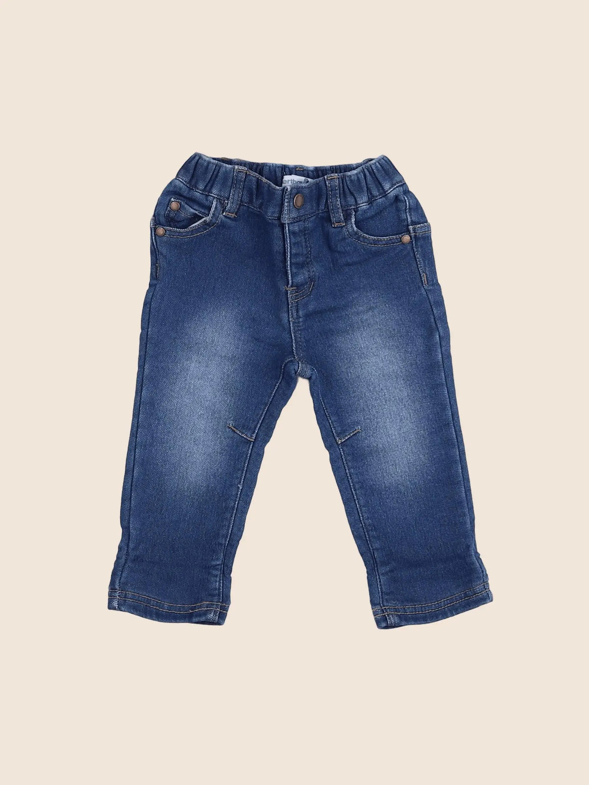 Vertbaudet - jean bleu - 6 mois