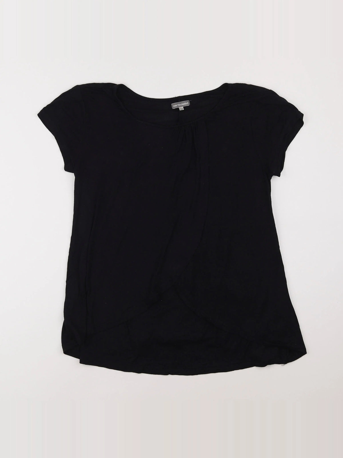 Vertbaudet - tee-shirt grossesse noir - 38 à 40