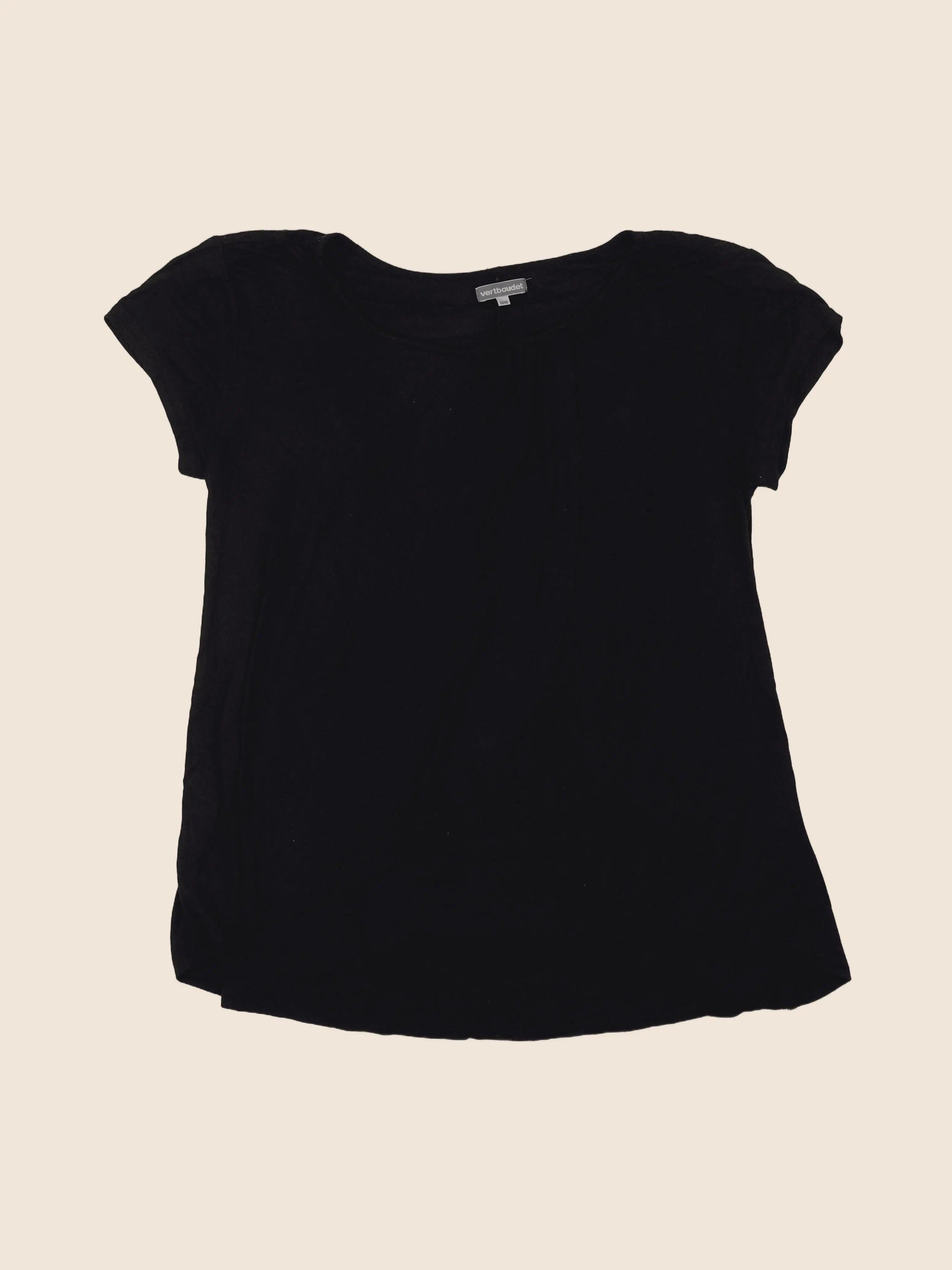 Vertbaudet - tee-shirt grossesse noir - 38 à 40