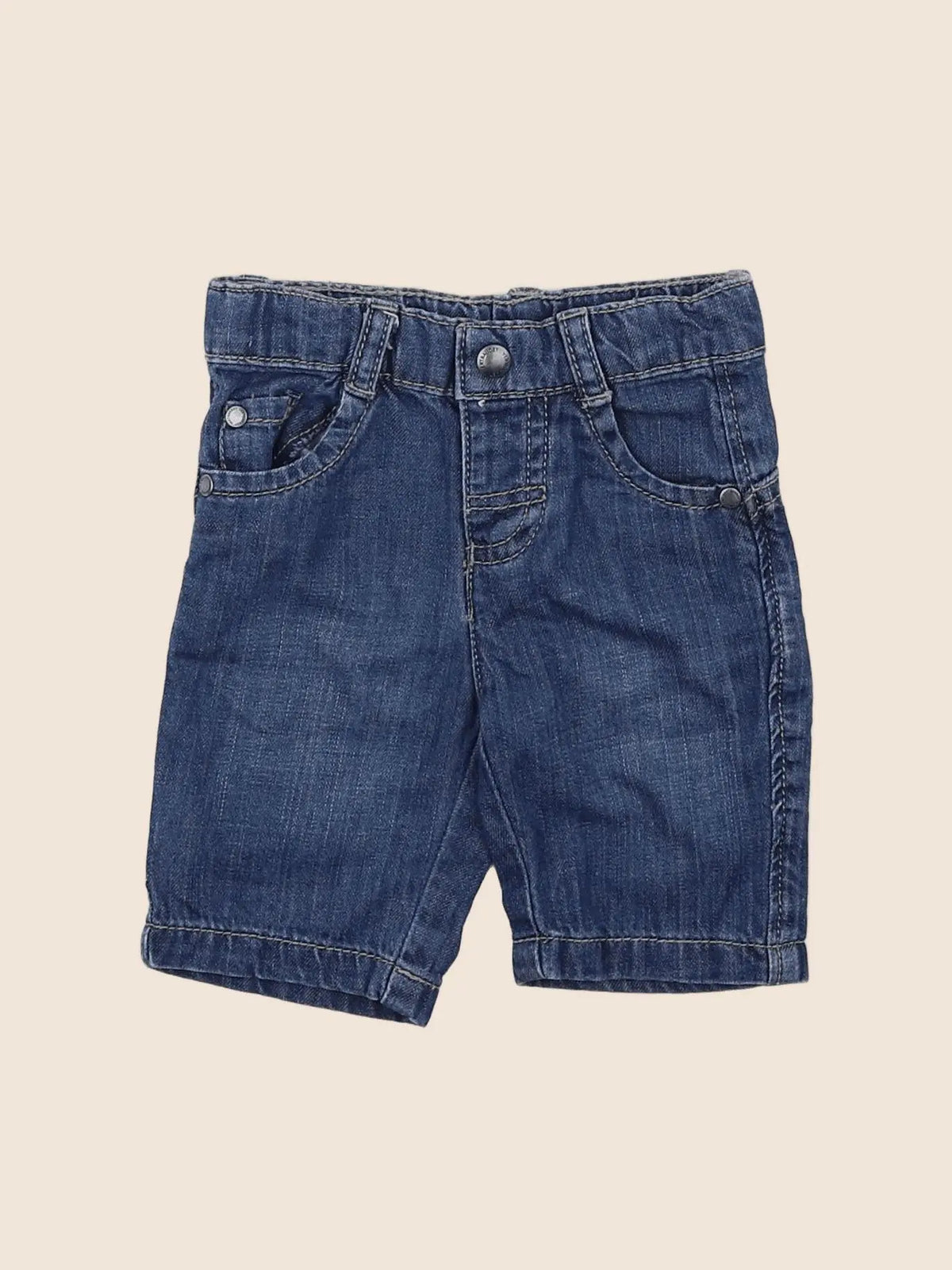 Vertbaudet - short bleu - 3 mois