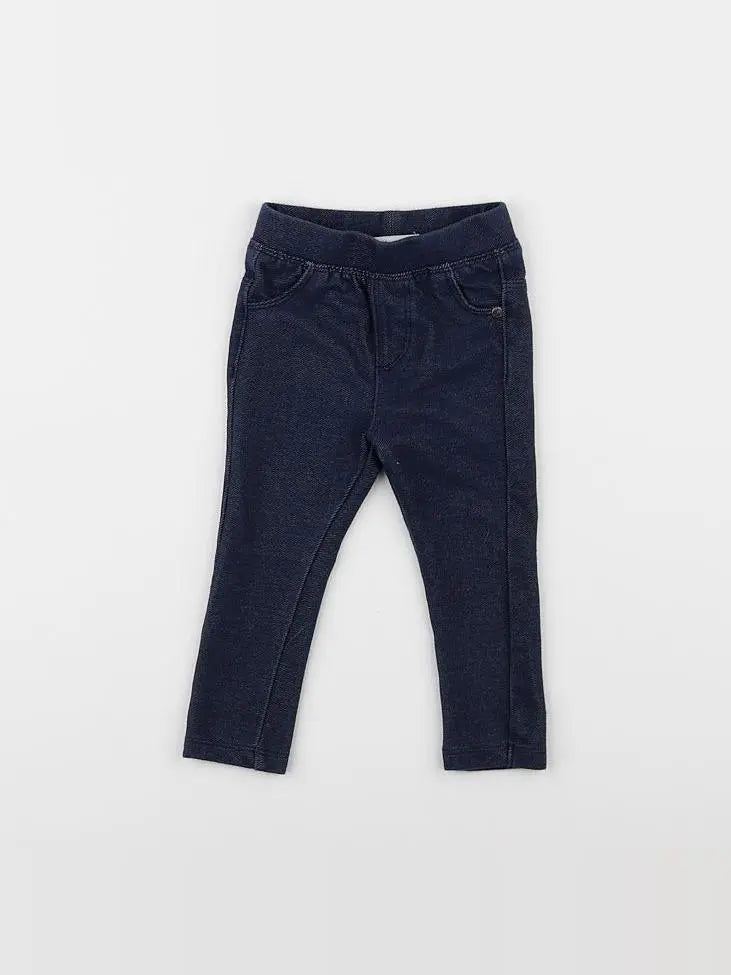 Vertbaudet - legging bleu - 6 mois