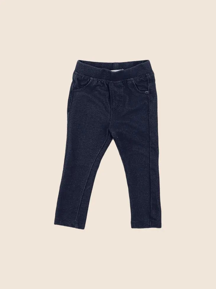 Vertbaudet - legging bleu - 6 mois