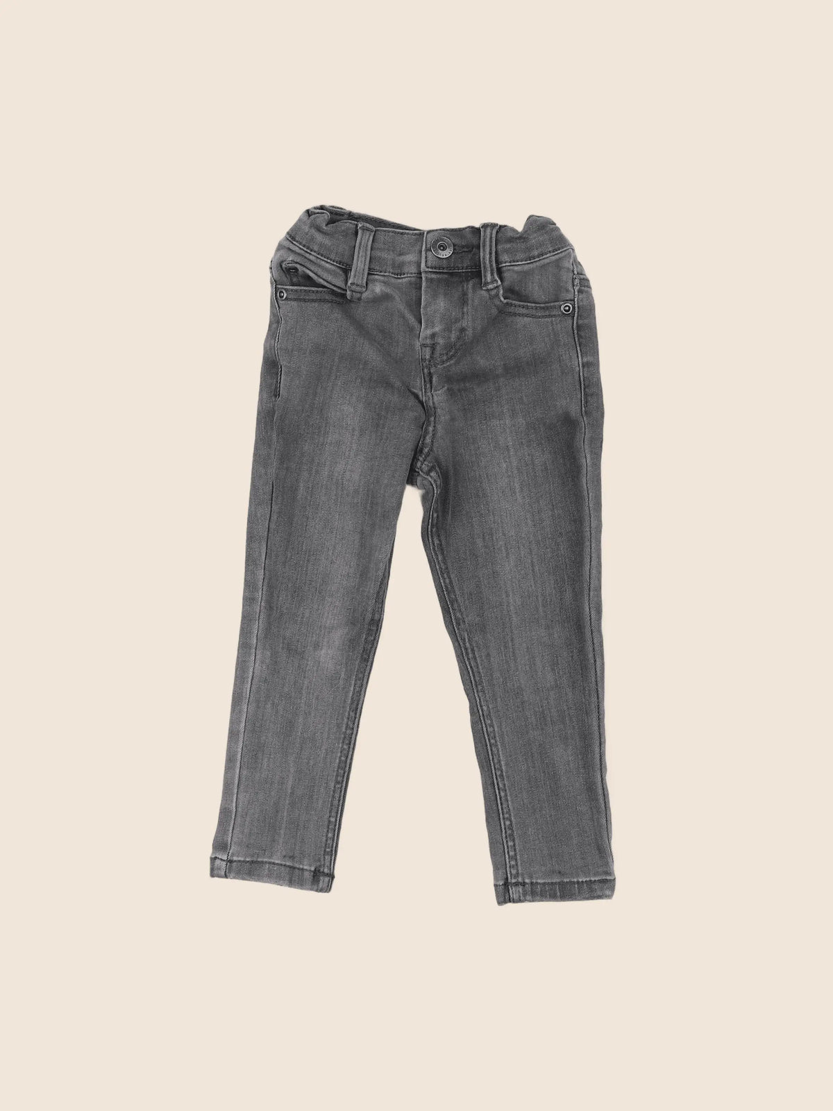 Vertbaudet - jean gris - 2 ans
