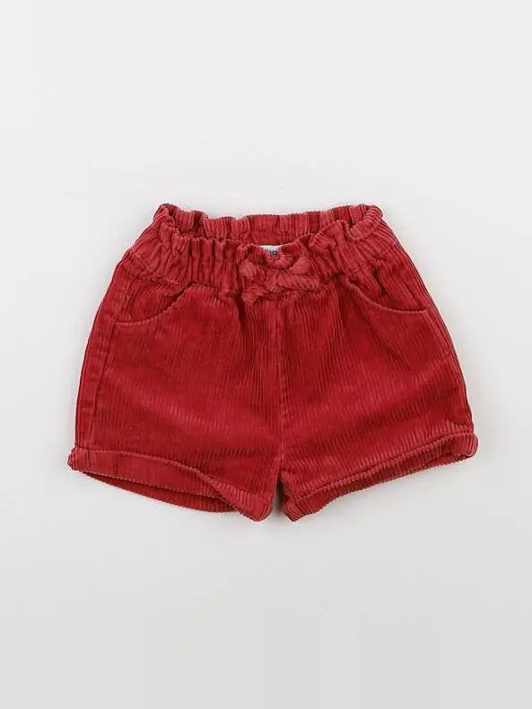 Vertbaudet - short rose - 9 mois