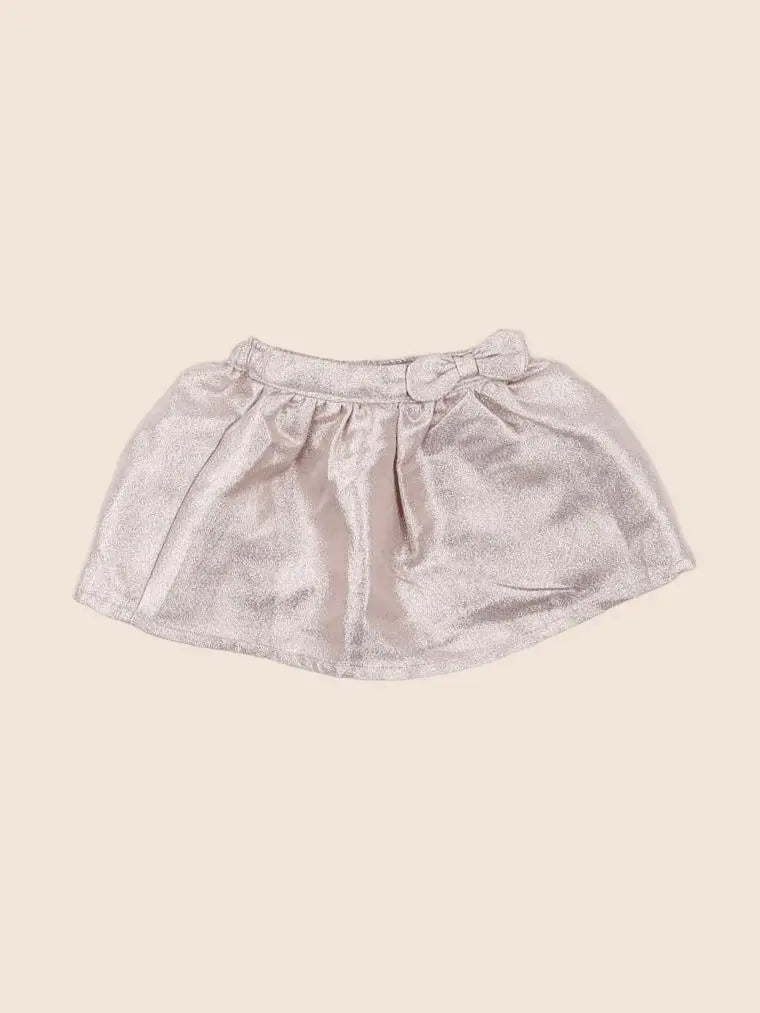 Vertbaudet - jupe rose, or - 12 mois