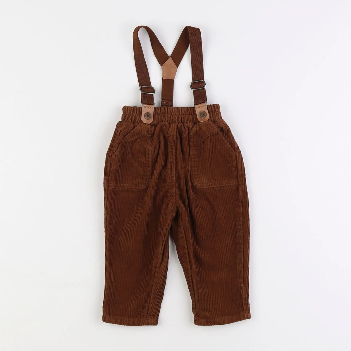 Vertbaudet - pantalon marron - 6 mois