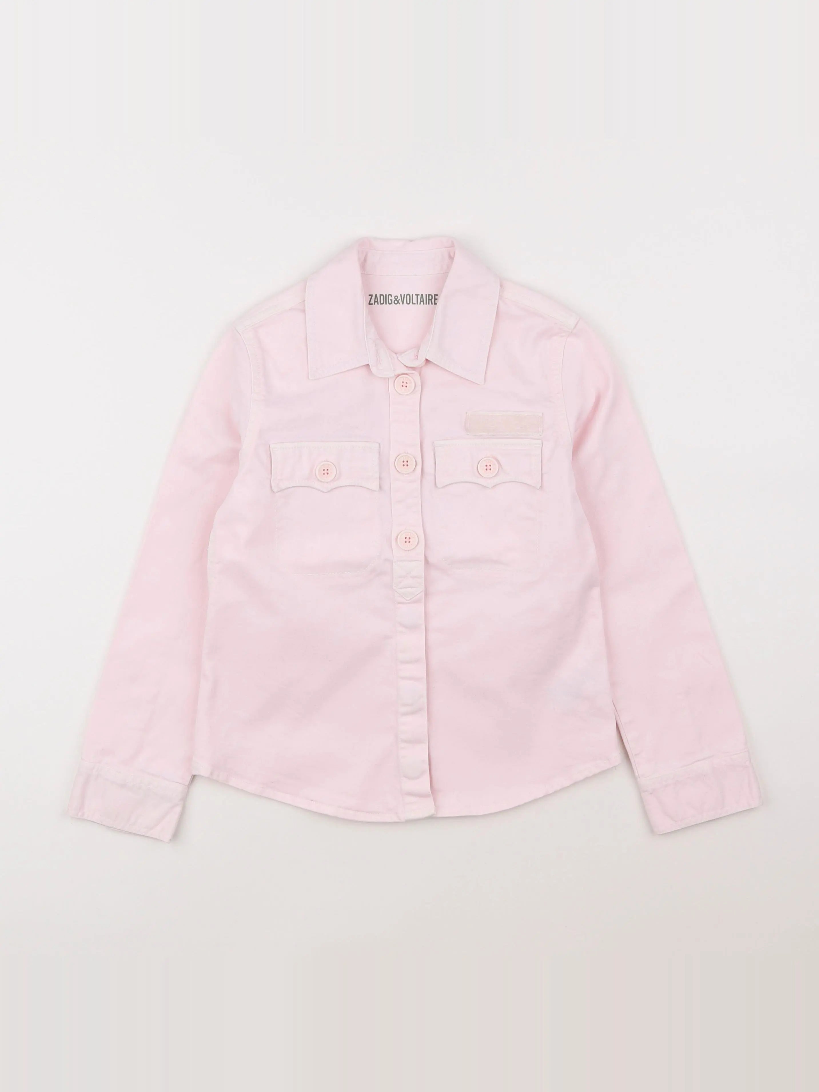 Zadig & Voltaire - veste rose - 8 ans