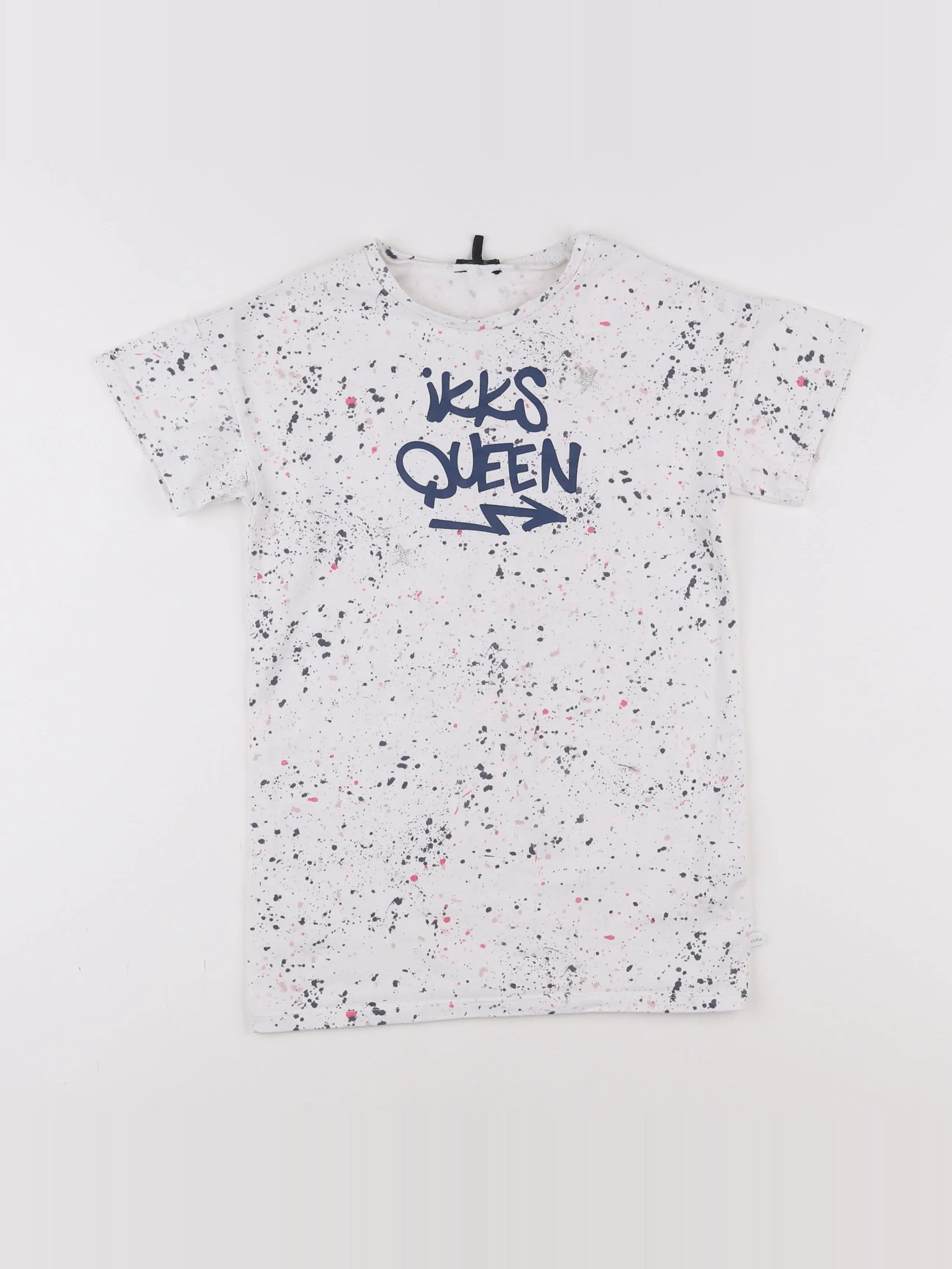IKKS - tee-shirt blanc - 5 ans