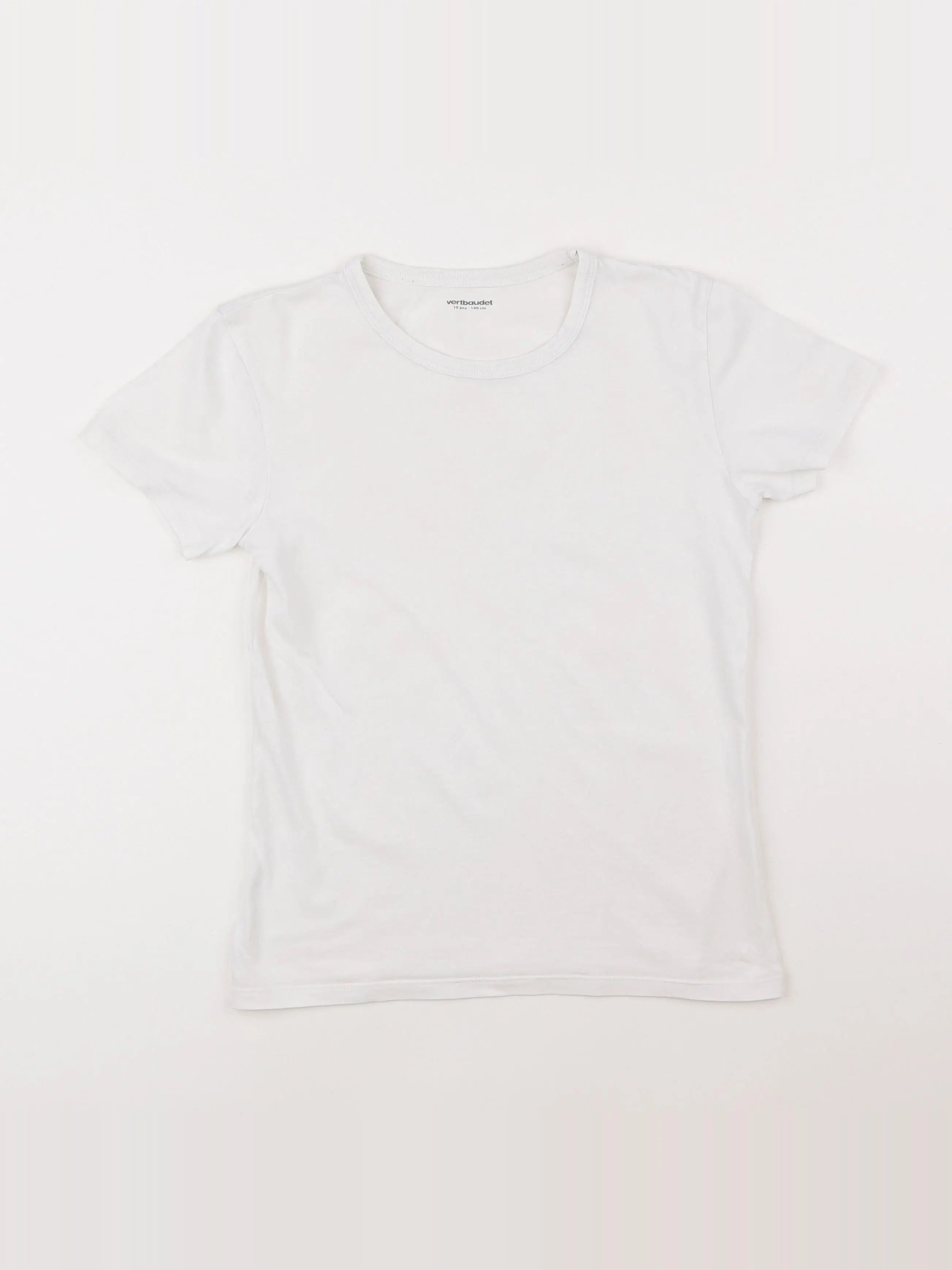Vertbaudet - maillot de corps blanc - 10 ans